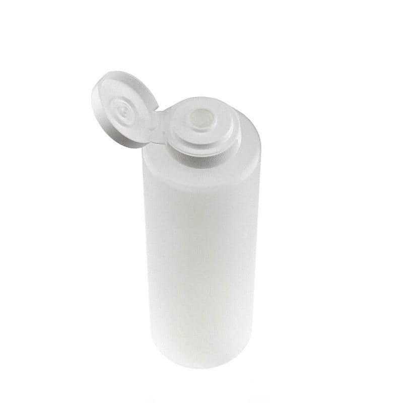 500 ml steklenica za omake, plastika LDPE, naravna, ustje: GPI 38/400