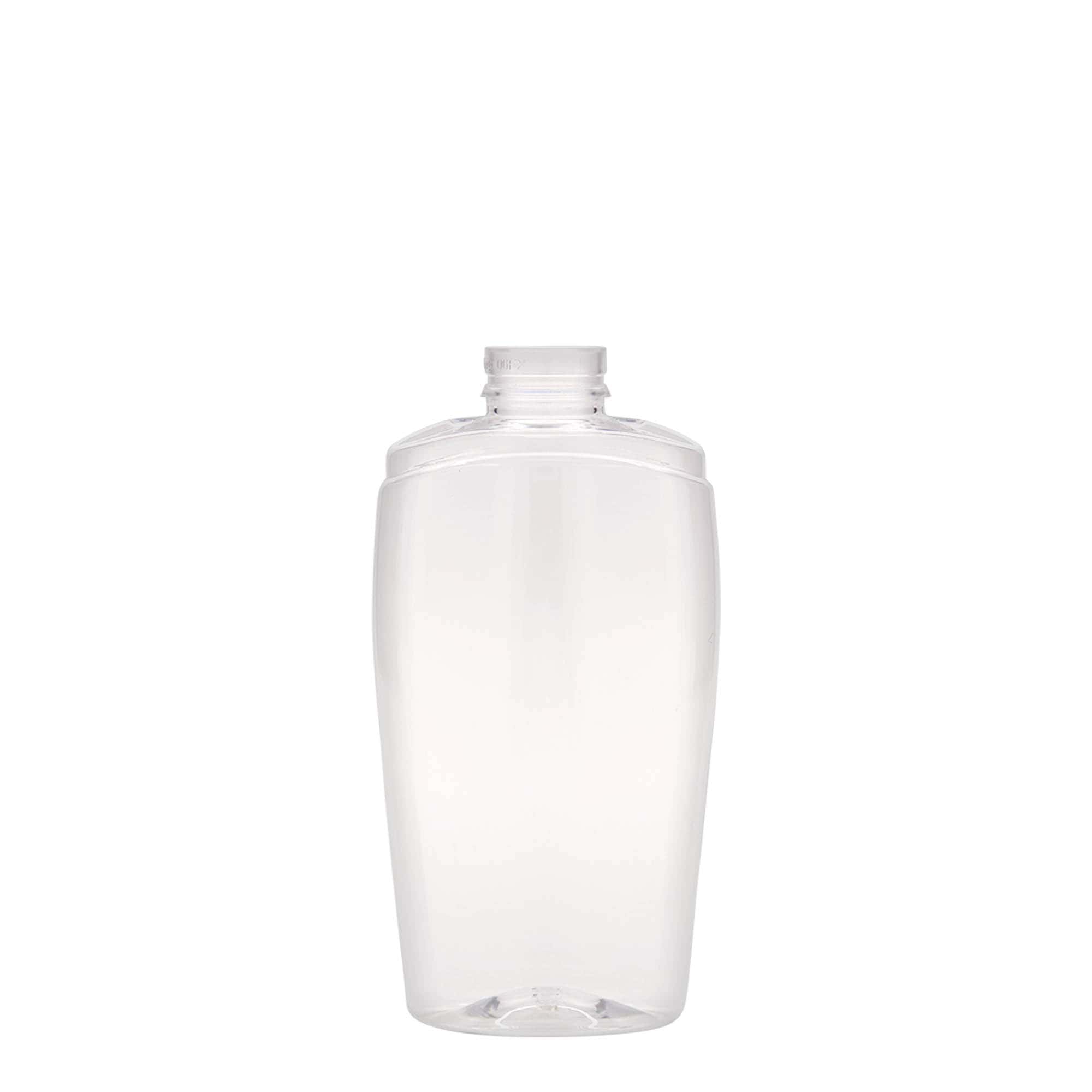 200 ml PET-flaska 'Squeeze', ovalna, plastična