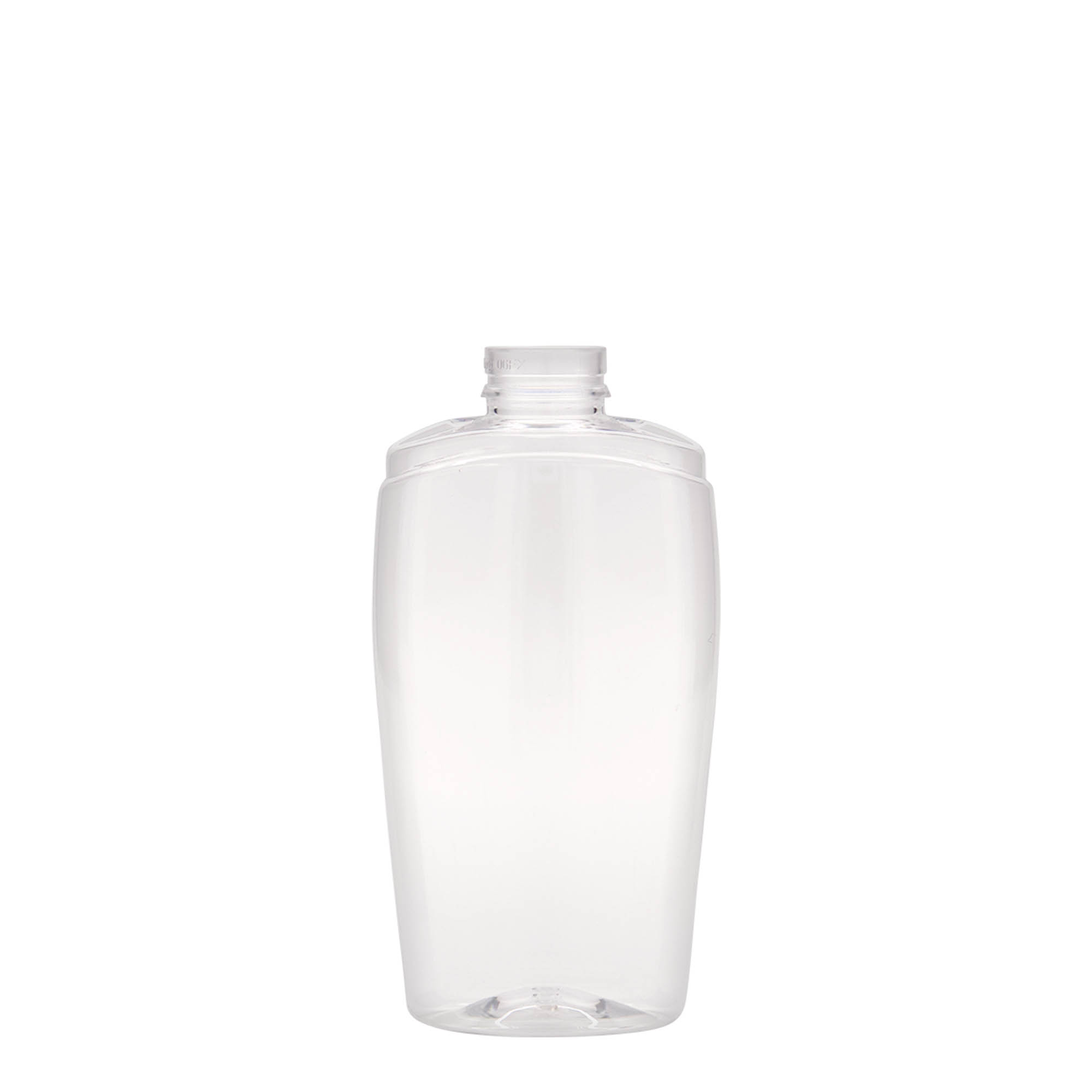 200 ml PET-flaska 'Squeeze', ovalna, plastična