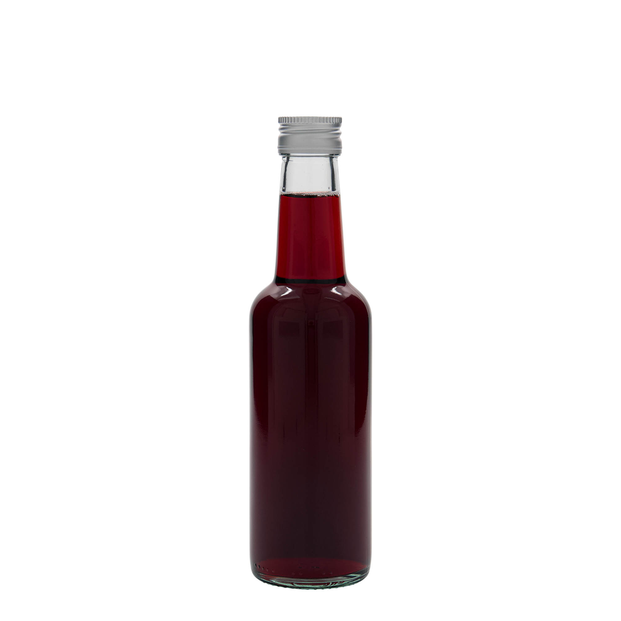 250 ml steklenica z ravnim vratom, odprtina: PP 28
