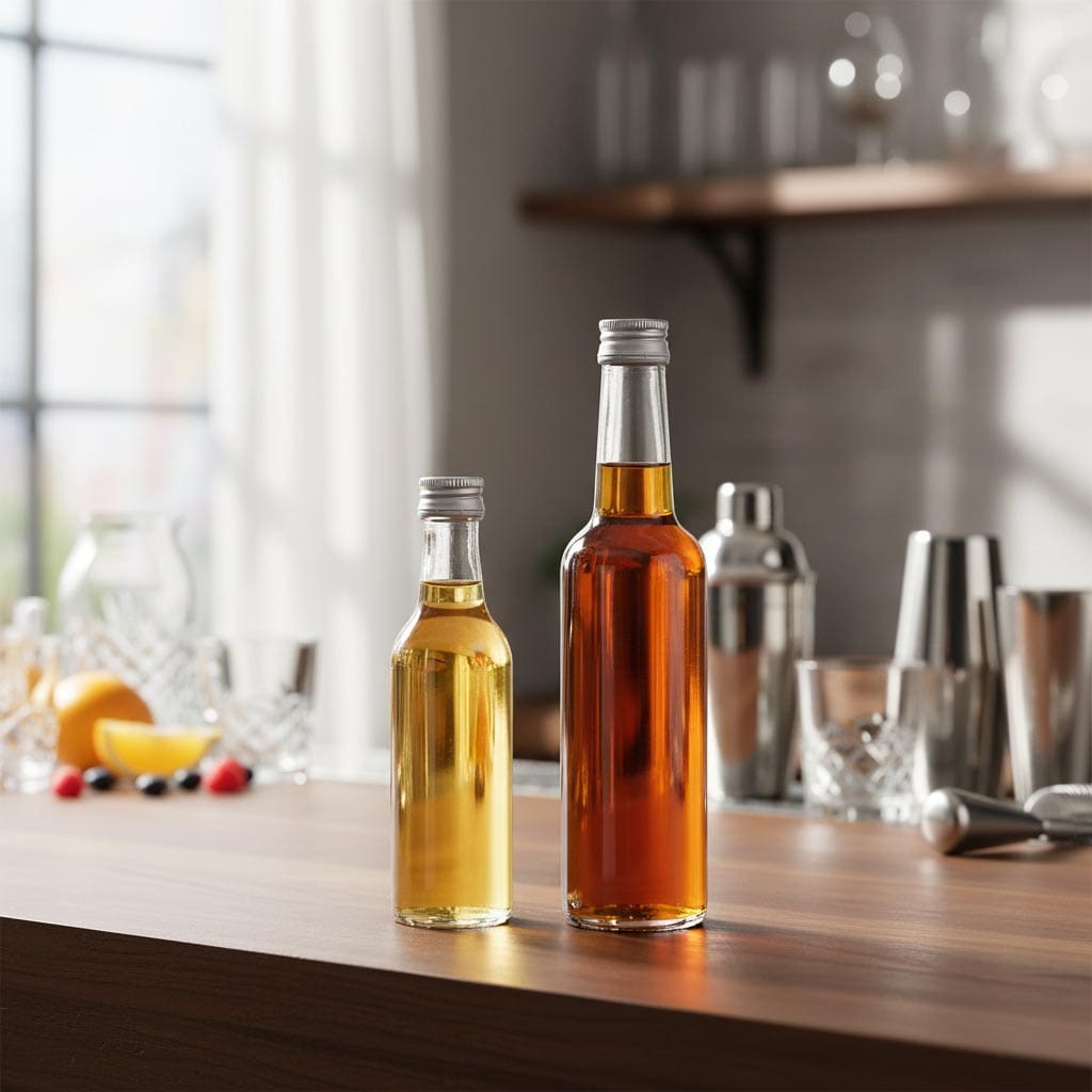 50 ml steklenička z ravnim vratom, odprtina: PP 18