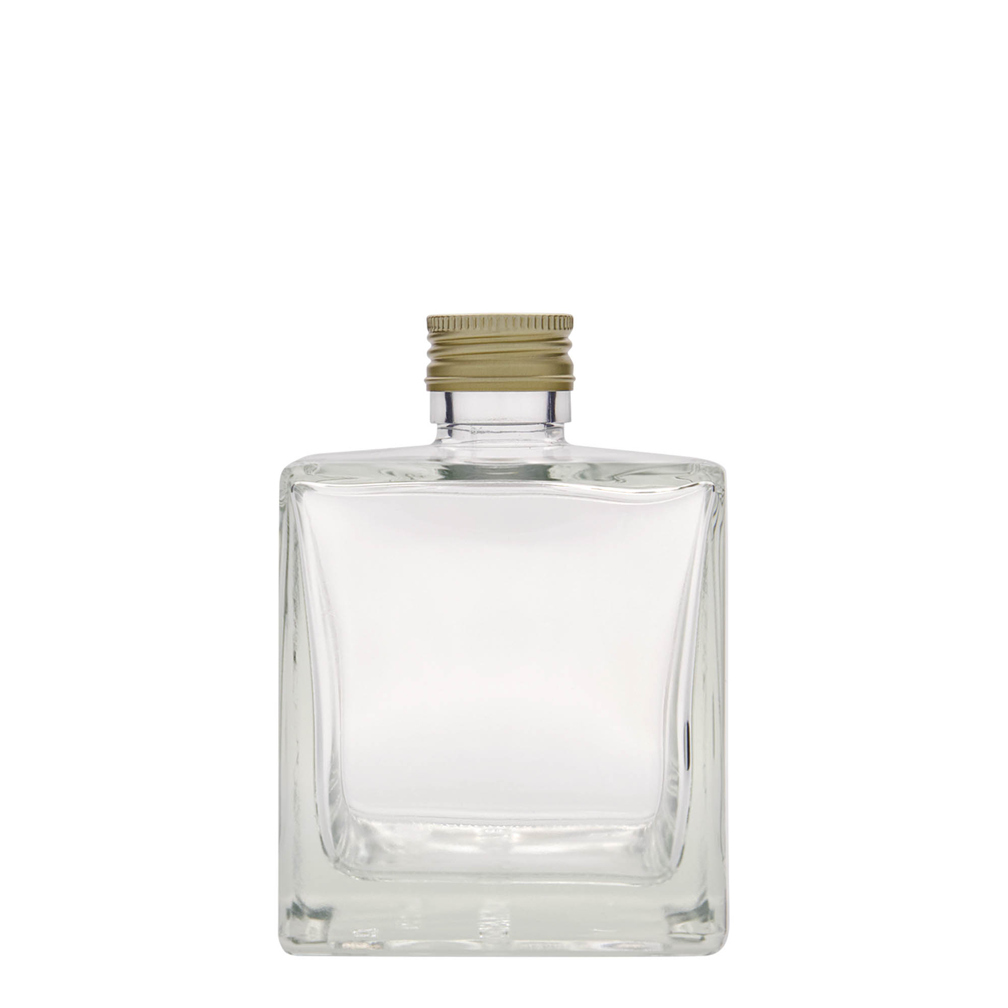 500 ml steklenica 'Cube', kvadratna, odprtina: PP 31,5