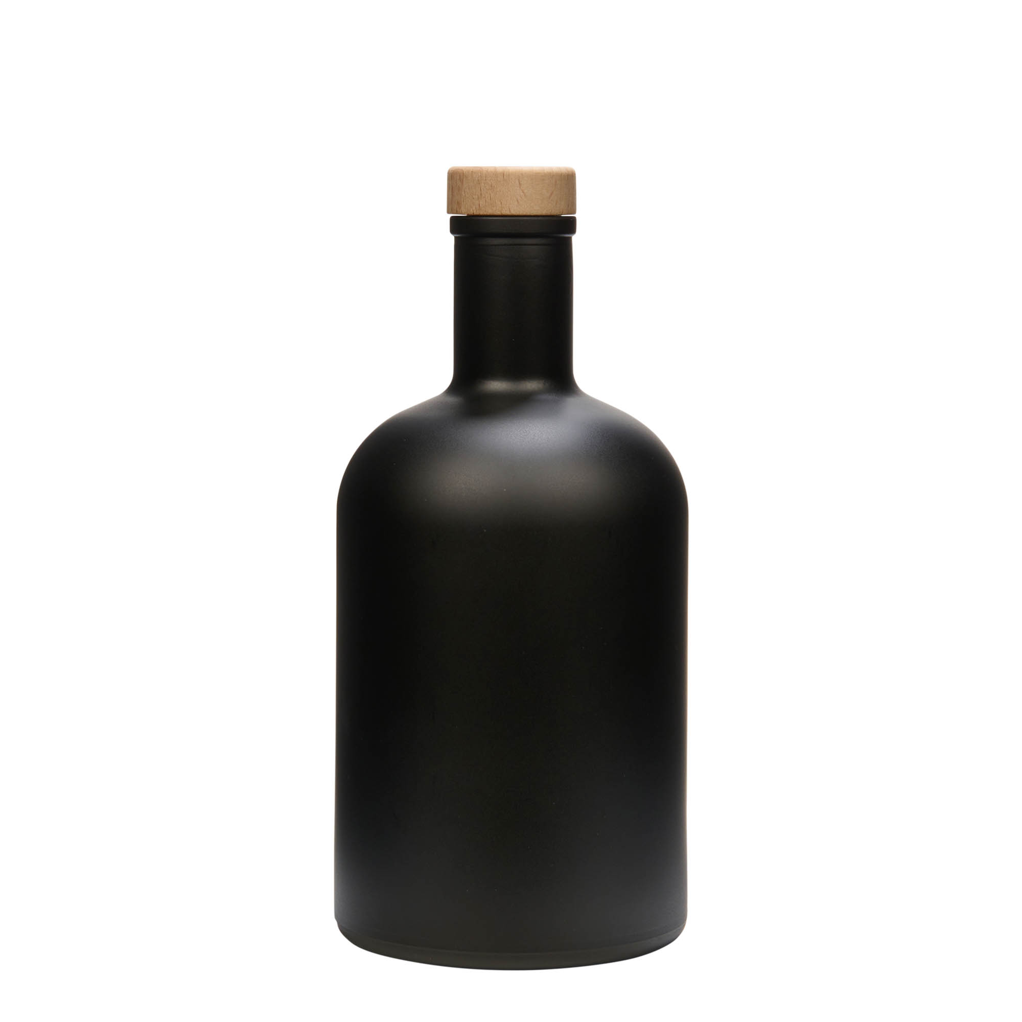 700 ml steklenica 'Gerardino', črna, odprtina: pluta