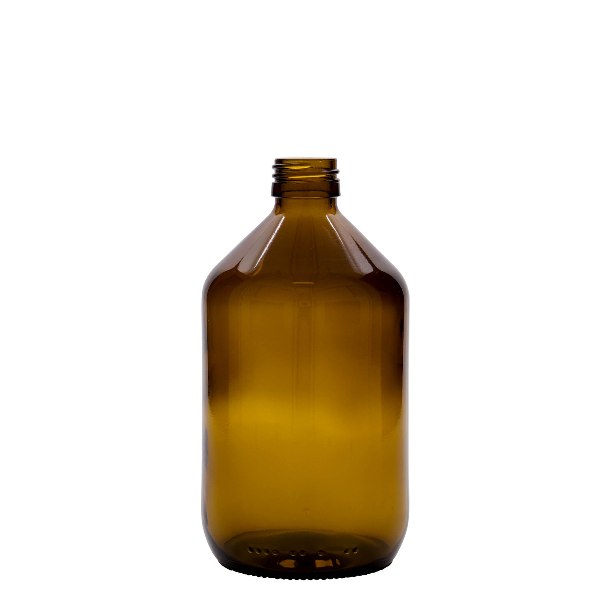 500 ml medicinska steklenička, rjava, steklo, odprtina: PP 28