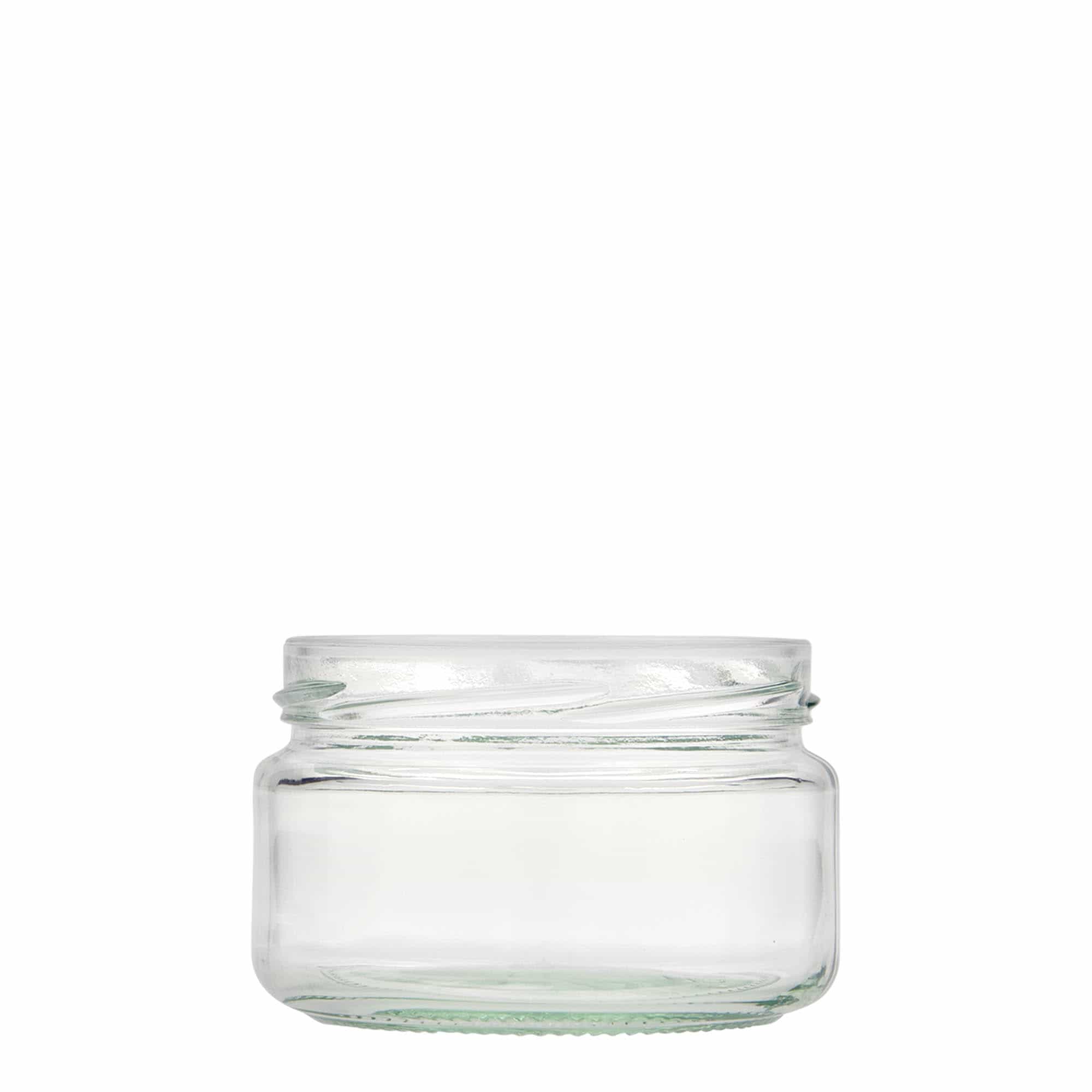 230 ml ploska okrogla steklenica, odprtina: Twist-Off (TO 82)
