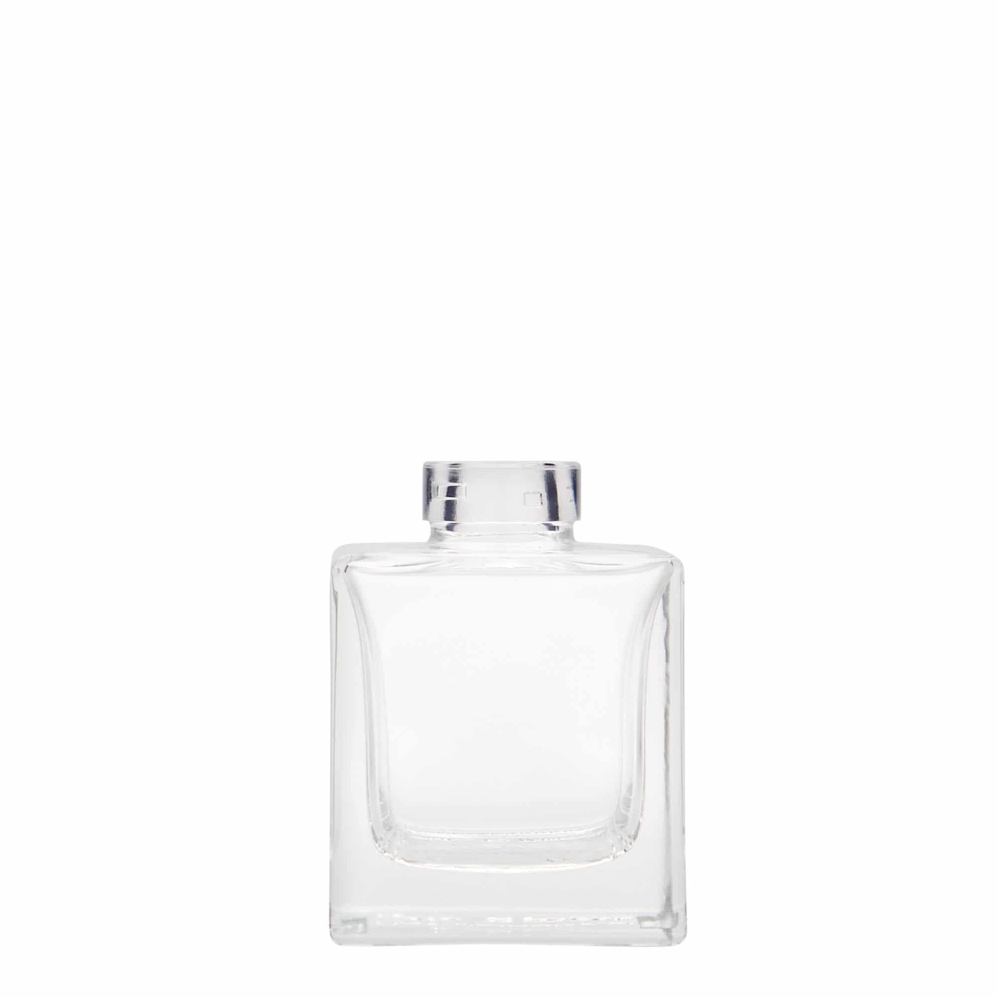 100 ml steklena steklenica »Cube«, kvadratna, ustje: pluta 100 ml steklena steklenica »Cube«, kvadratna, ustje: pluta
