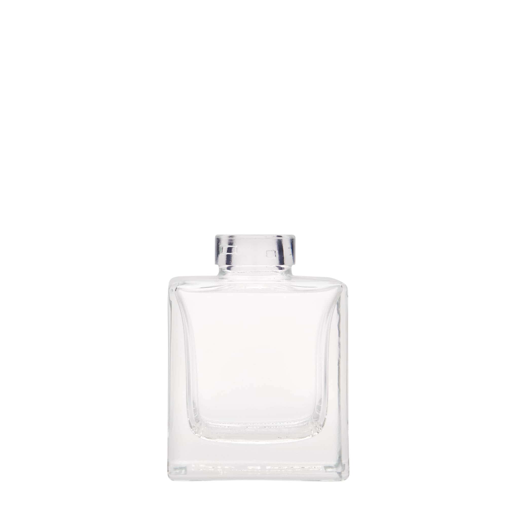 100 ml steklenička 'Cube', kvadratna, odprtina: pluta