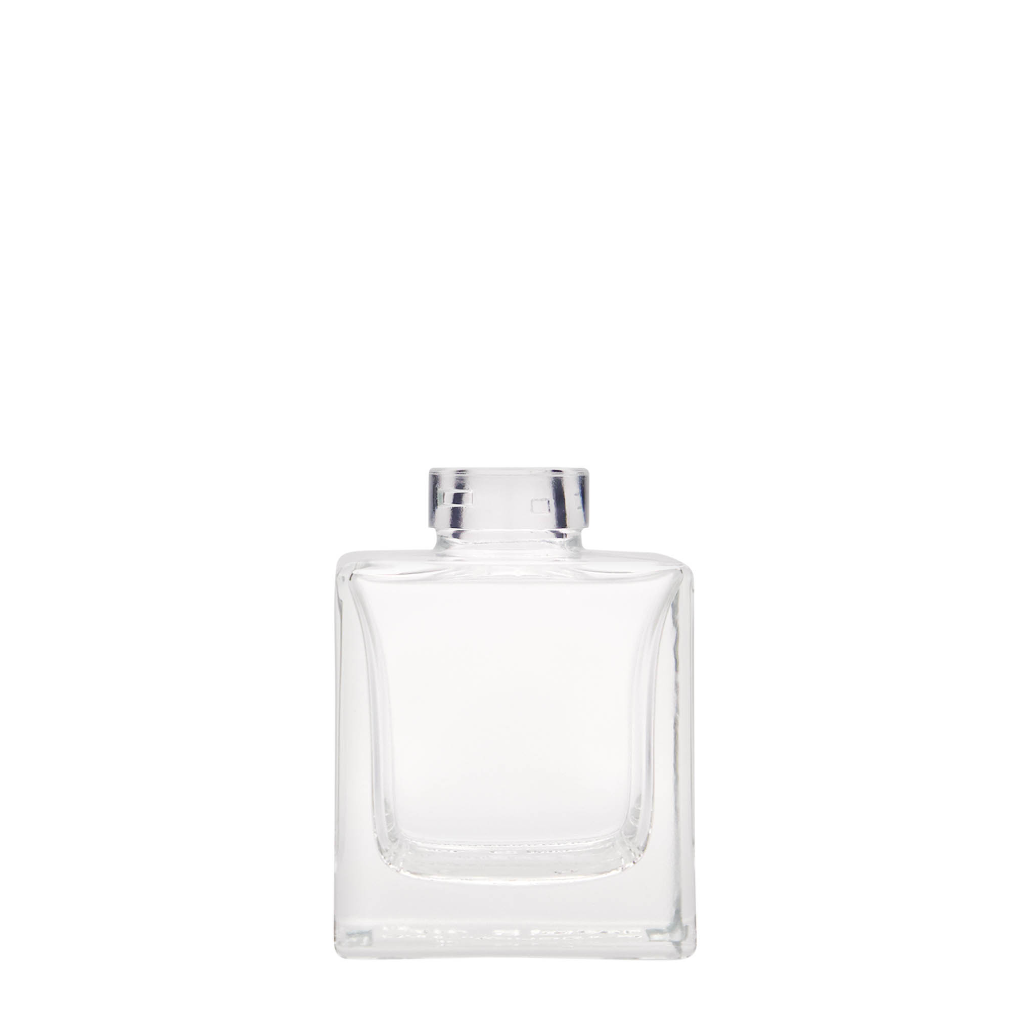 100 ml steklenička 'Cube', kvadratna, odprtina: pluta
