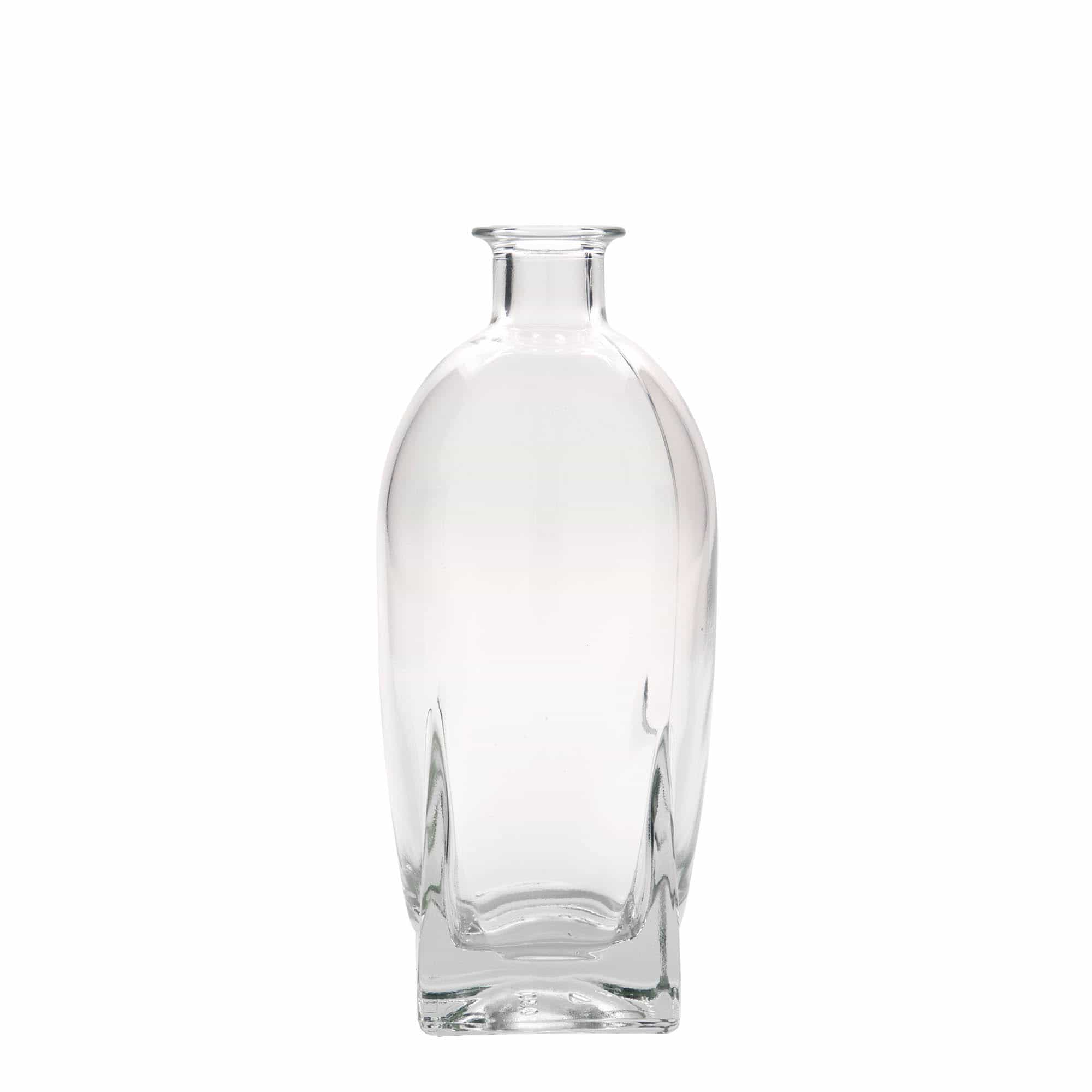 500 ml steklena steklenica »Zino«, kvadratna, ustje: pluta 500 ml steklena steklenica »Zino«, kvadratna, ustje: pluta