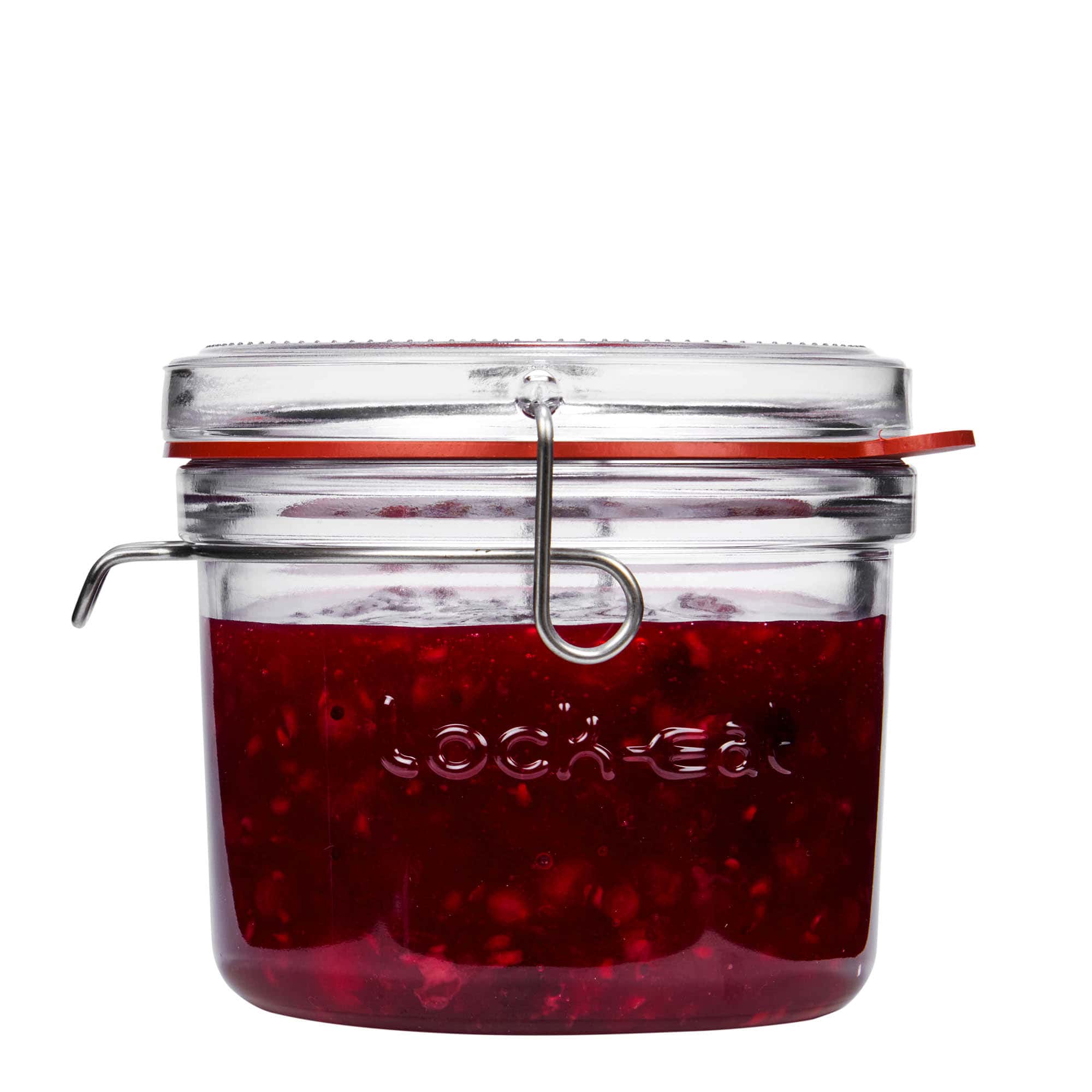 500 ml steklenica z žičnim pokrovom 'Lock-Eat', odprtina: zapiranje z žičnim pokrovom