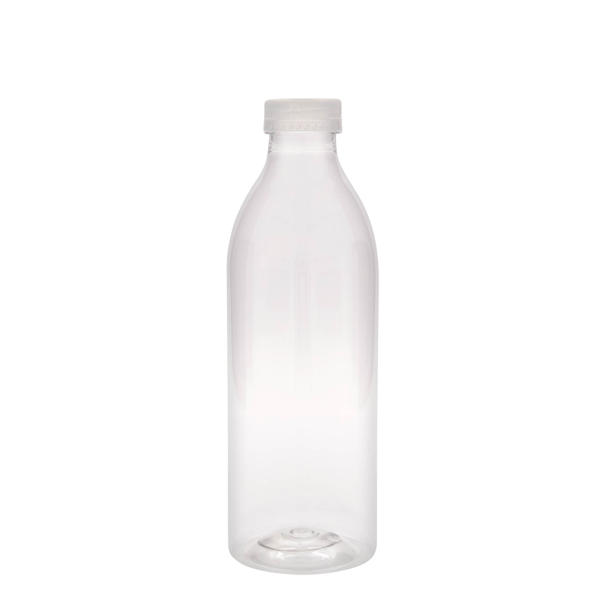 1.000 ml PET-flaska standard, plastika, odprtina: 38 mm