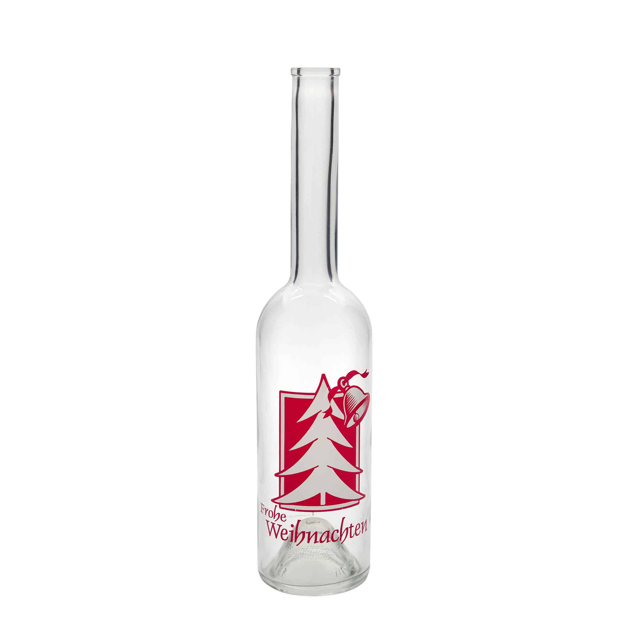 500 ml steklena steklenica »Opera«, motiv: božično voščilo, ustje: pluta 500 ml steklena steklenica »Opera«, motiv: božično voščilo, ustje: pluta