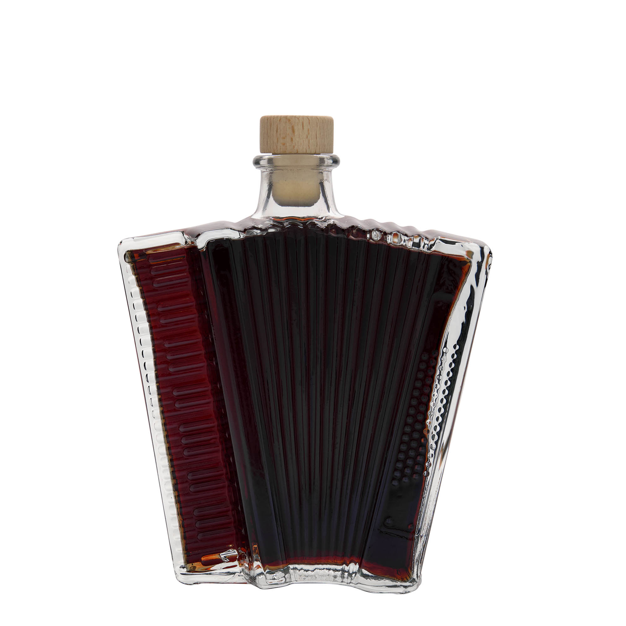 500 ml steklenica 'Harmonika', odprtina: pluta 500 ml steklenica 'Harmonika', odprtina: pluta
