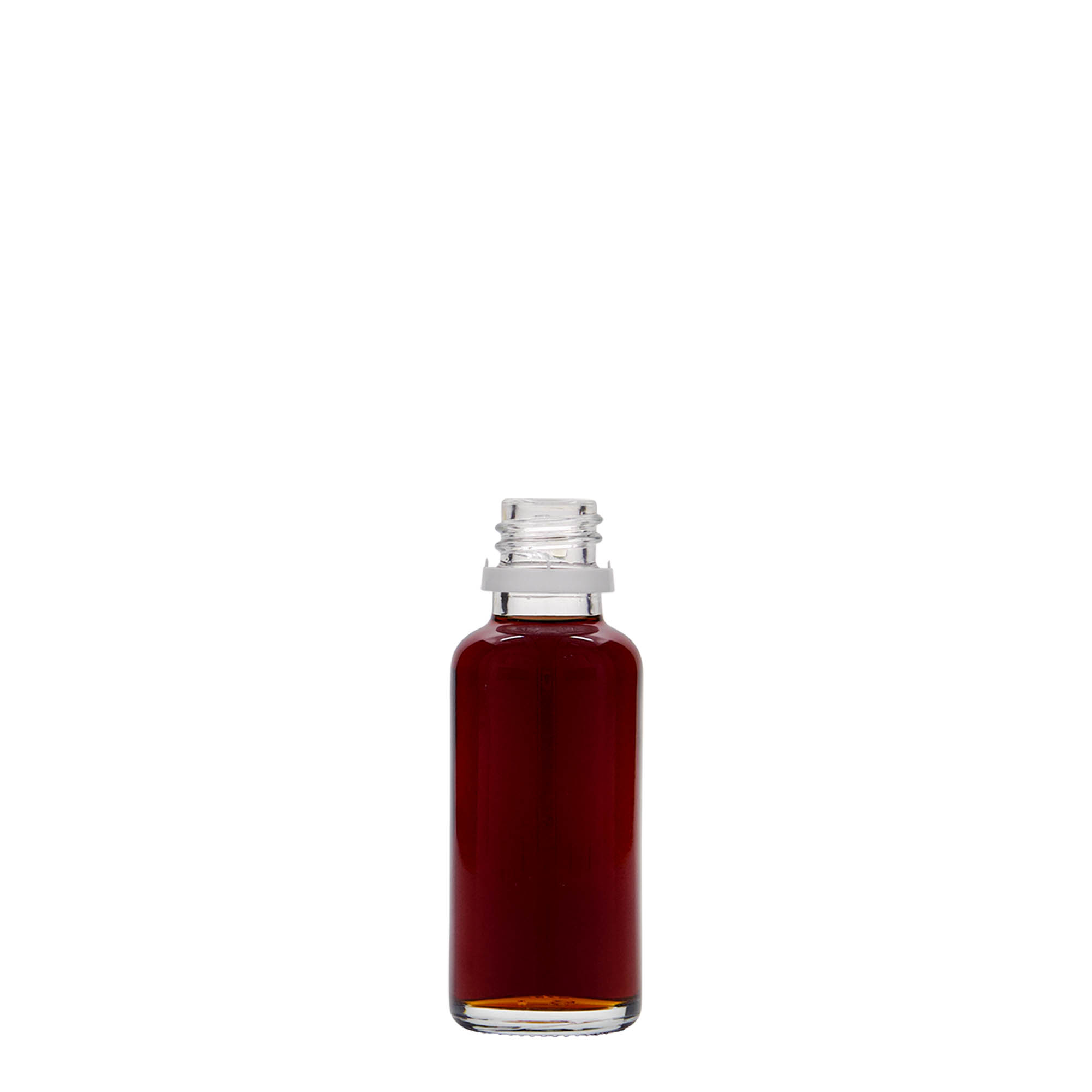30 ml medicinska steklenička, steklo, odprtina: DIN 18