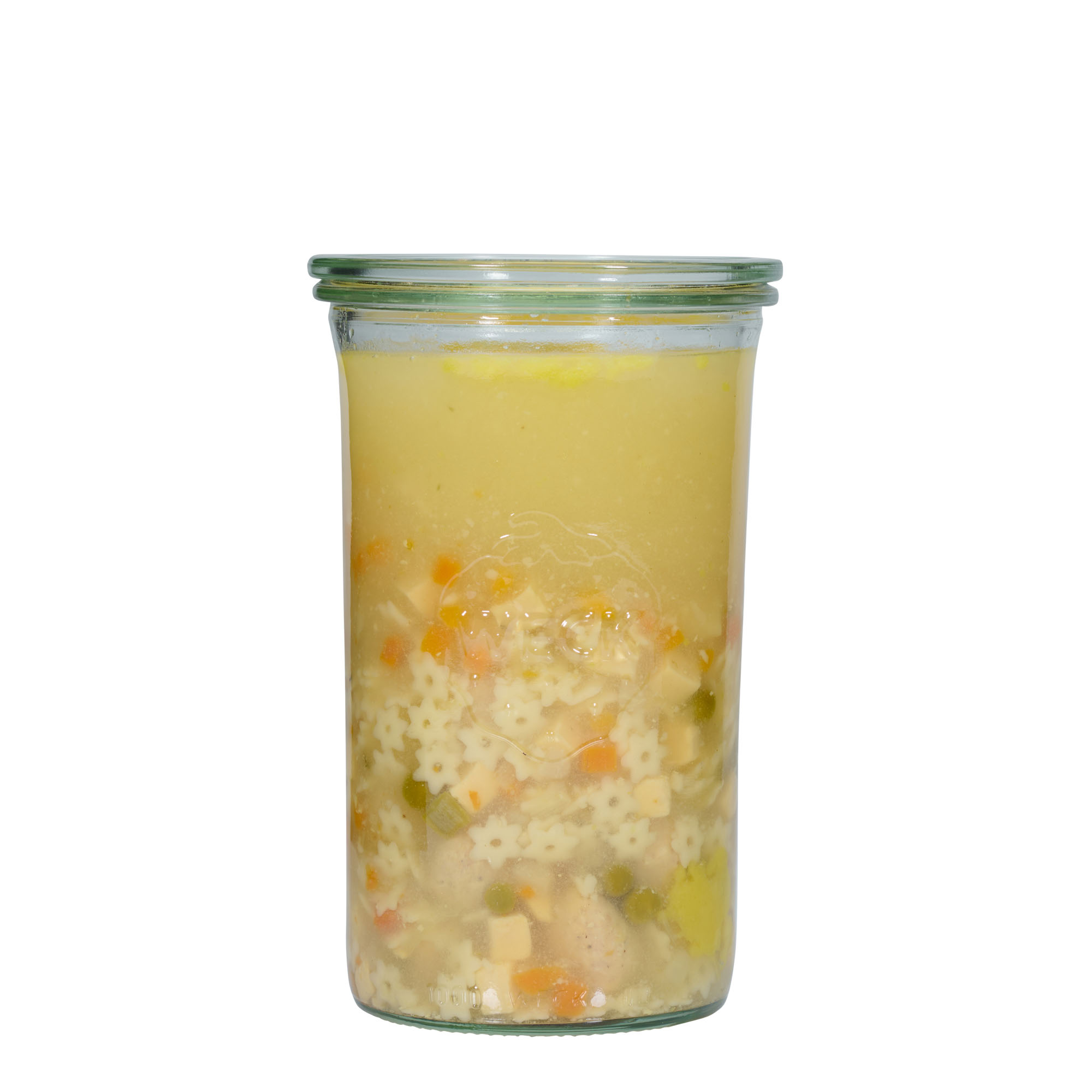 1.000 ml WECK-steklen kozarec #, odprtina: okrogla roba 1.000 ml WECK-steklen kozarec #, odprtina: okrogla roba