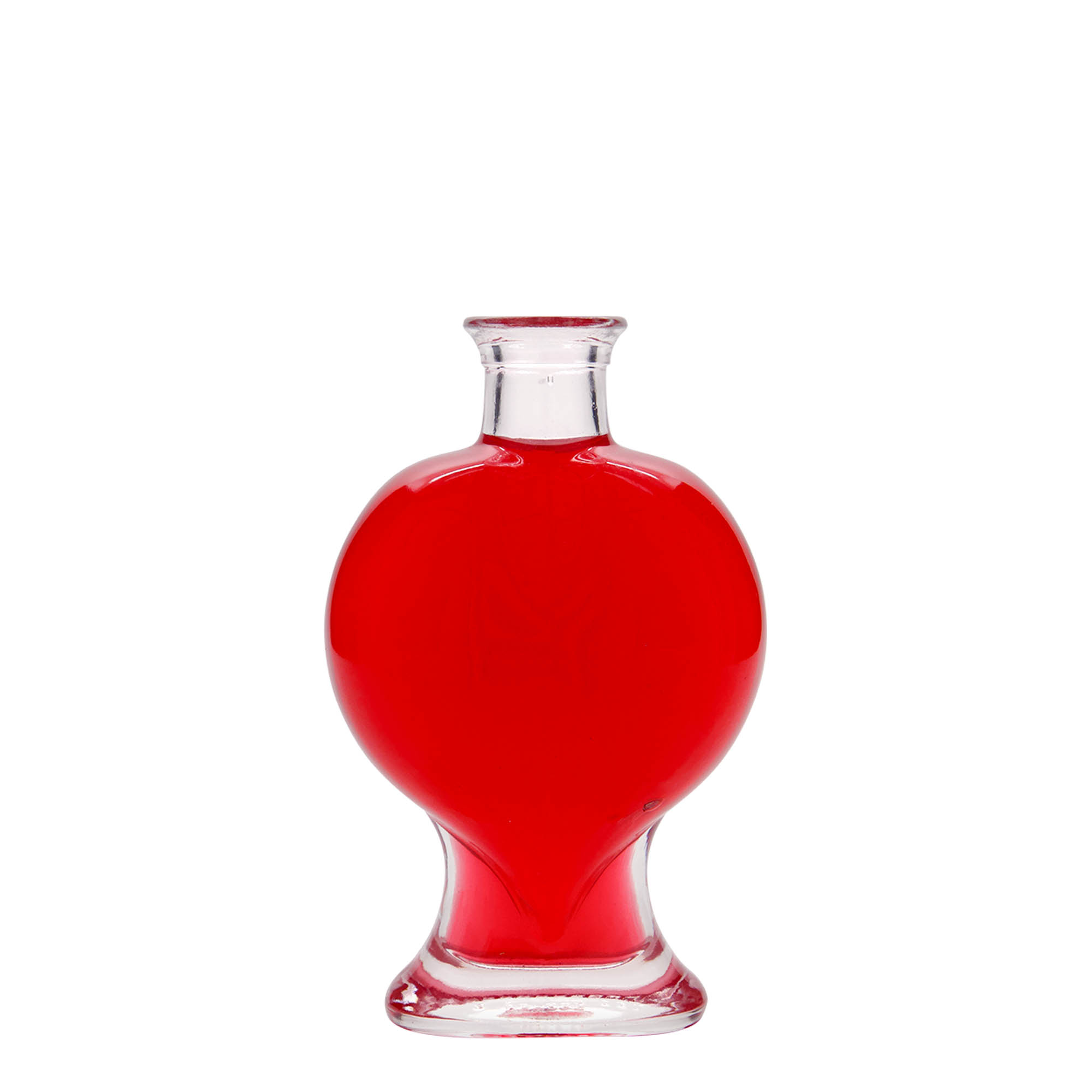200 ml steklenica 'Srce', odprtina: pluta