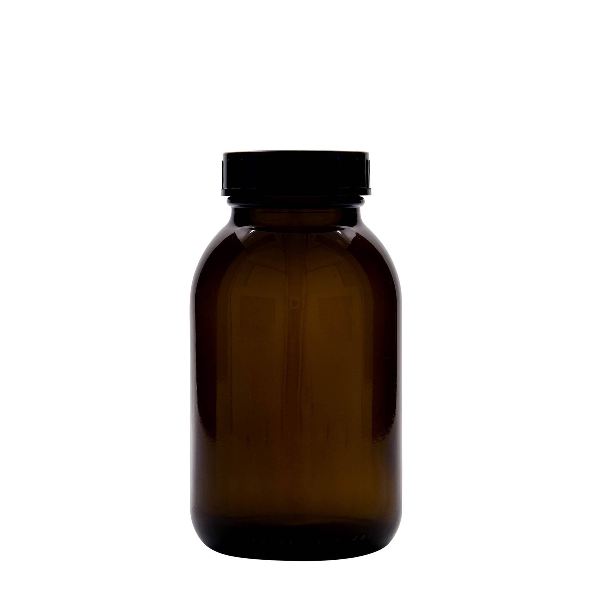 500 ml steklenica z širokim vratom, rjava, odprtina: DIN 55 500 ml steklenica z širokim vratom, rjava, odprtina: DIN 55