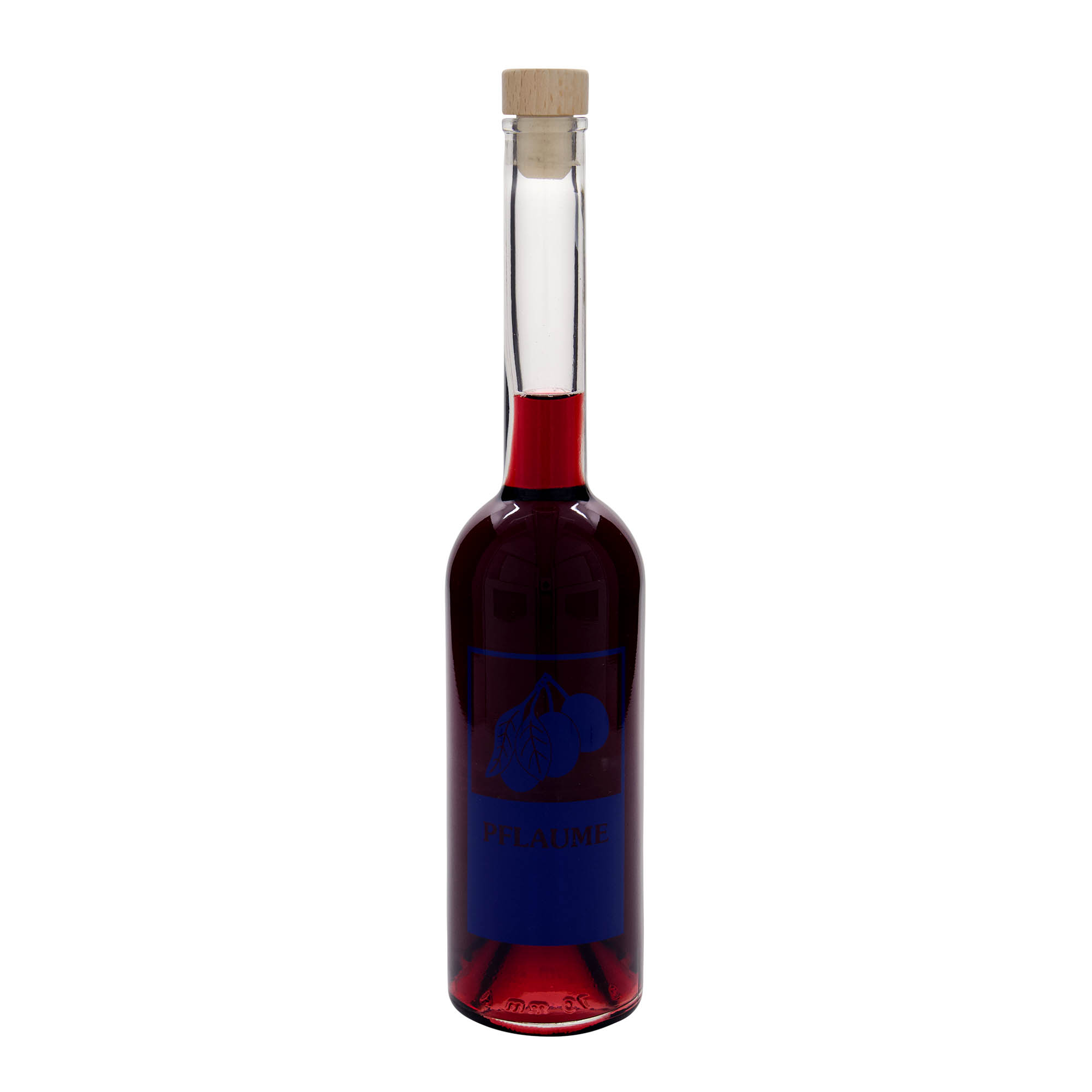 500 ml steklenica 'Opera', motiv: sliva, odprtina: pluta