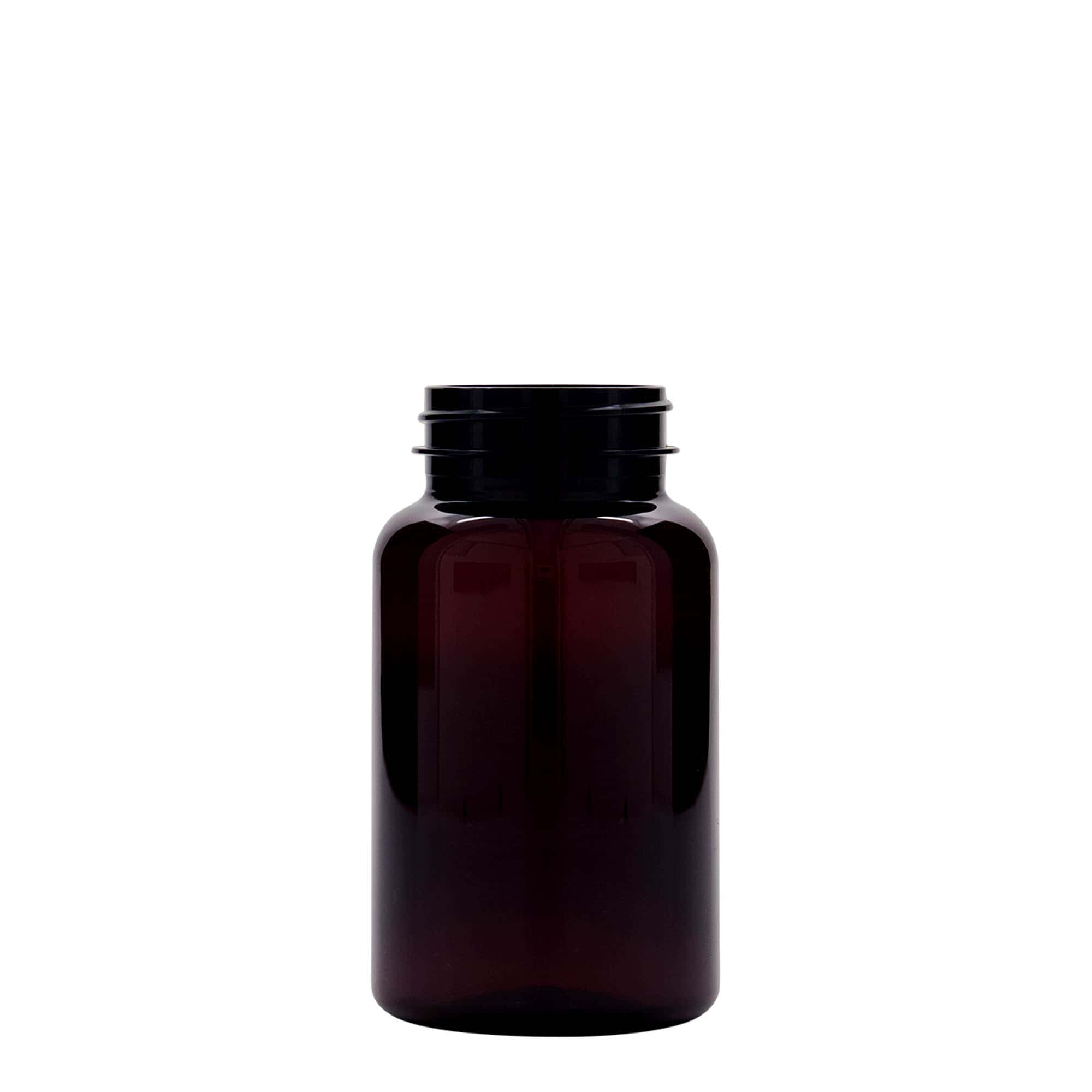 200 ml pakirna posodica PET, plastika, rjava, ustje: GPI 45/400 200 ml pakirna posodica PET, plastika, rjava, ustje: GPI 45/400
