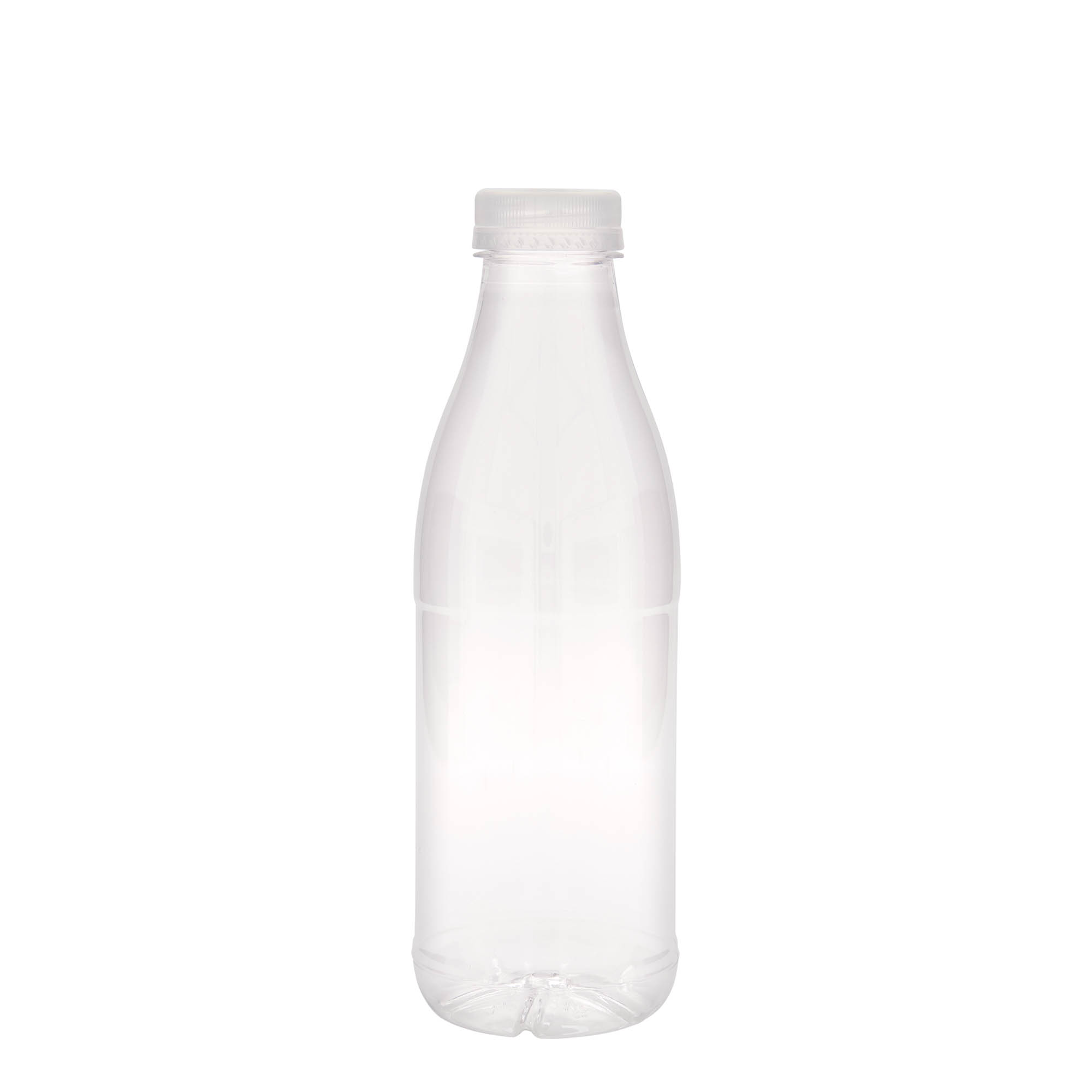 750 ml PET-flaska 'Milk and Juice', plastika, odprtina: 38 mm