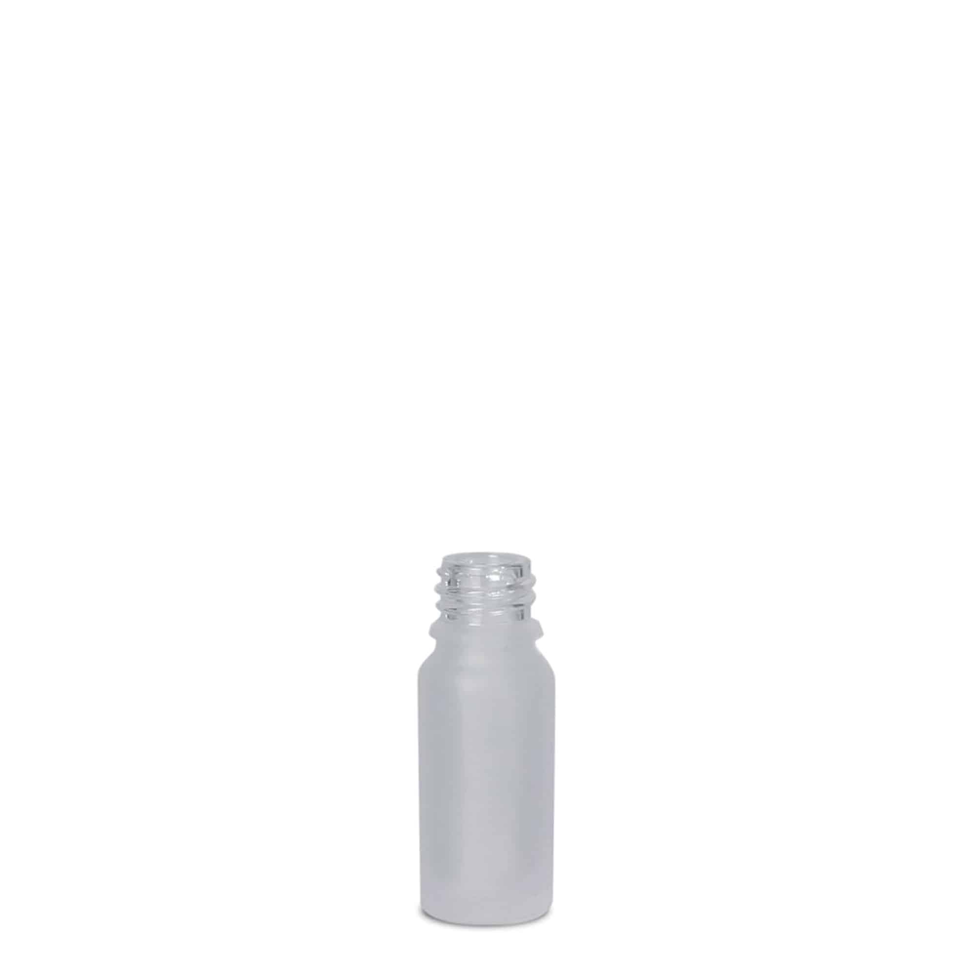 10 ml medicinska steklenička, steklo, rjava mat, grlo: DIN 18 10 ml medicinska steklenička, steklo, rjava mat, grlo: DIN 18