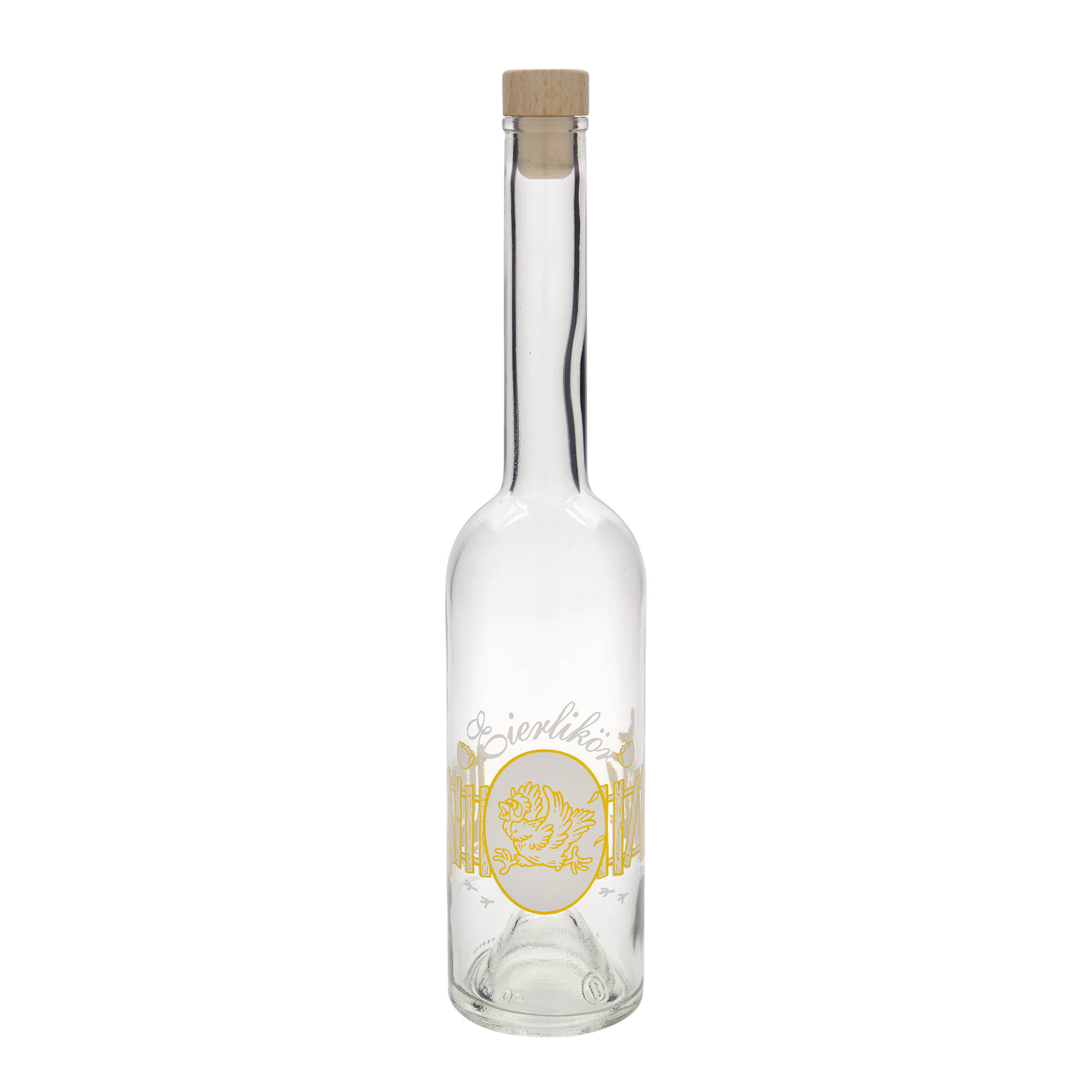 500 ml steklenica iz stekla 'Opera', motiv: jajčni liker, odprtina: zamašek 500 ml steklenica iz stekla 'Opera', motiv: jajčni liker, odprtina: zamašek