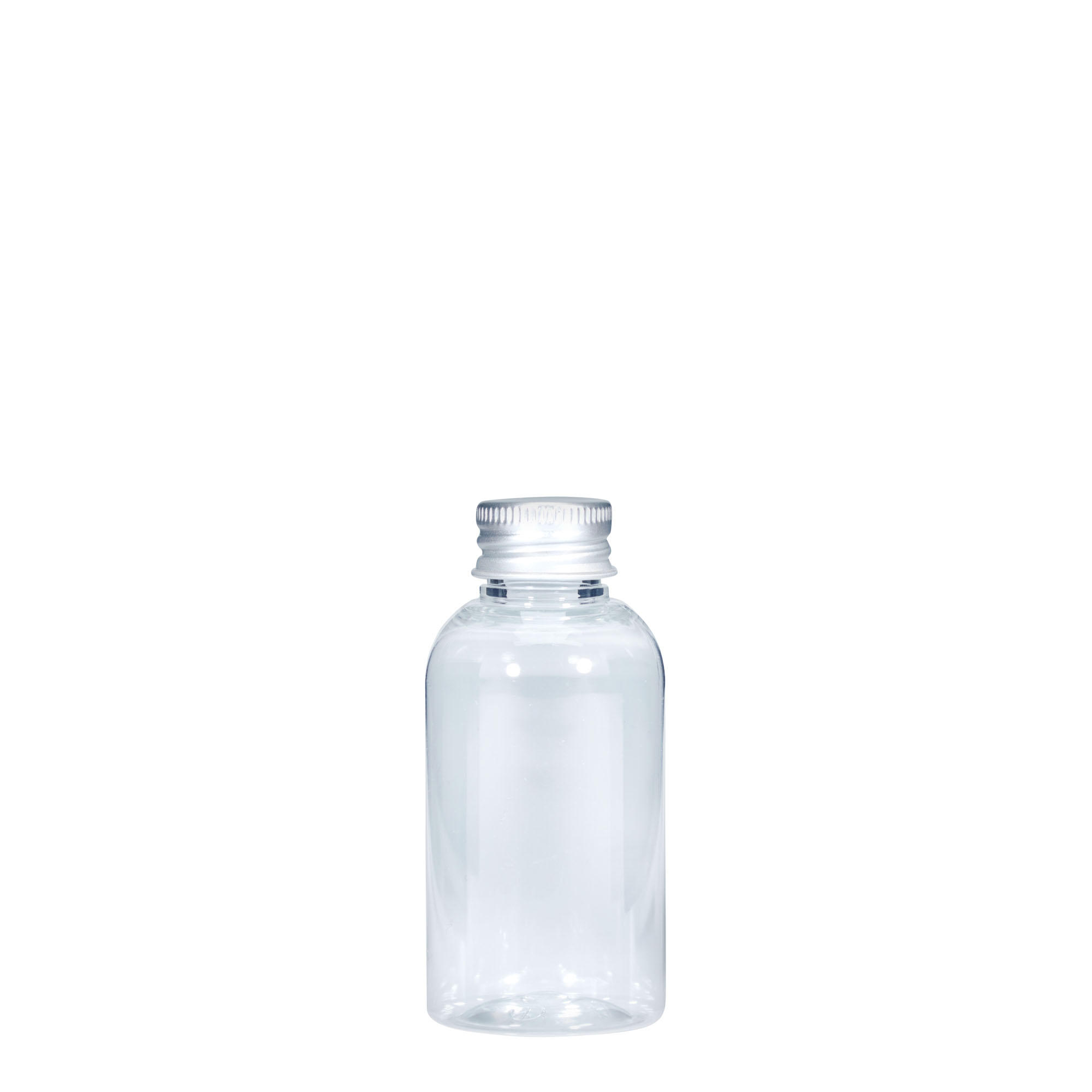 50 ml PET steklenička 'Boston', plastika, vrat: 20/410