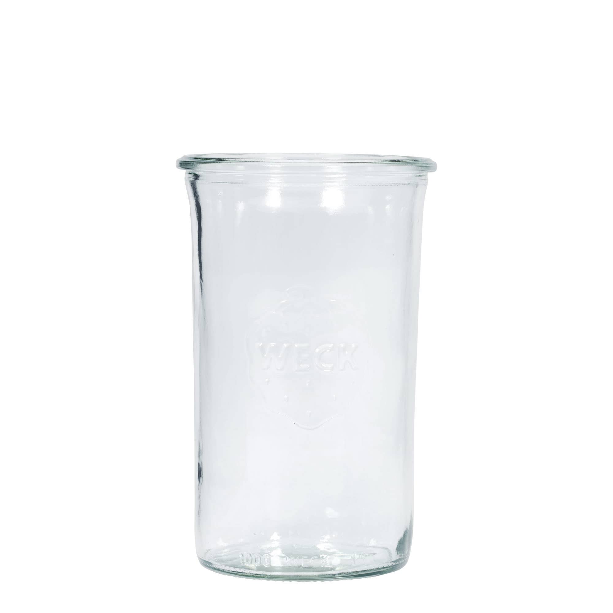 1.000 ml WECK-steklen kozarec #, odprtina: okrogla roba
