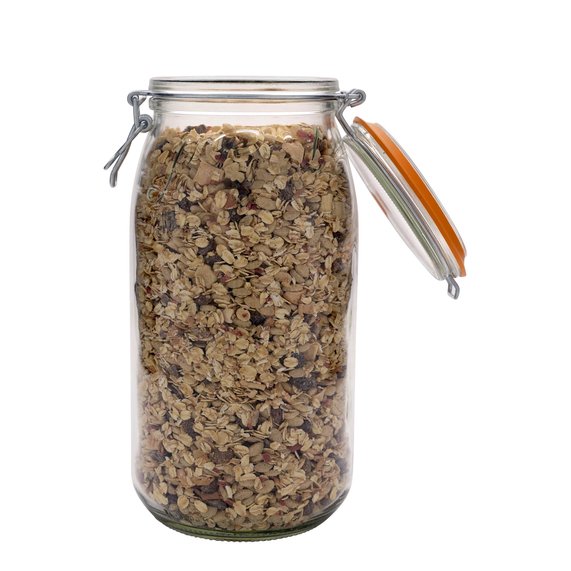 3.000 ml steklen kozarec z žičnim zaponkom 'Le Parfait Super Bocal', odprtina: žični zapončni pokrov