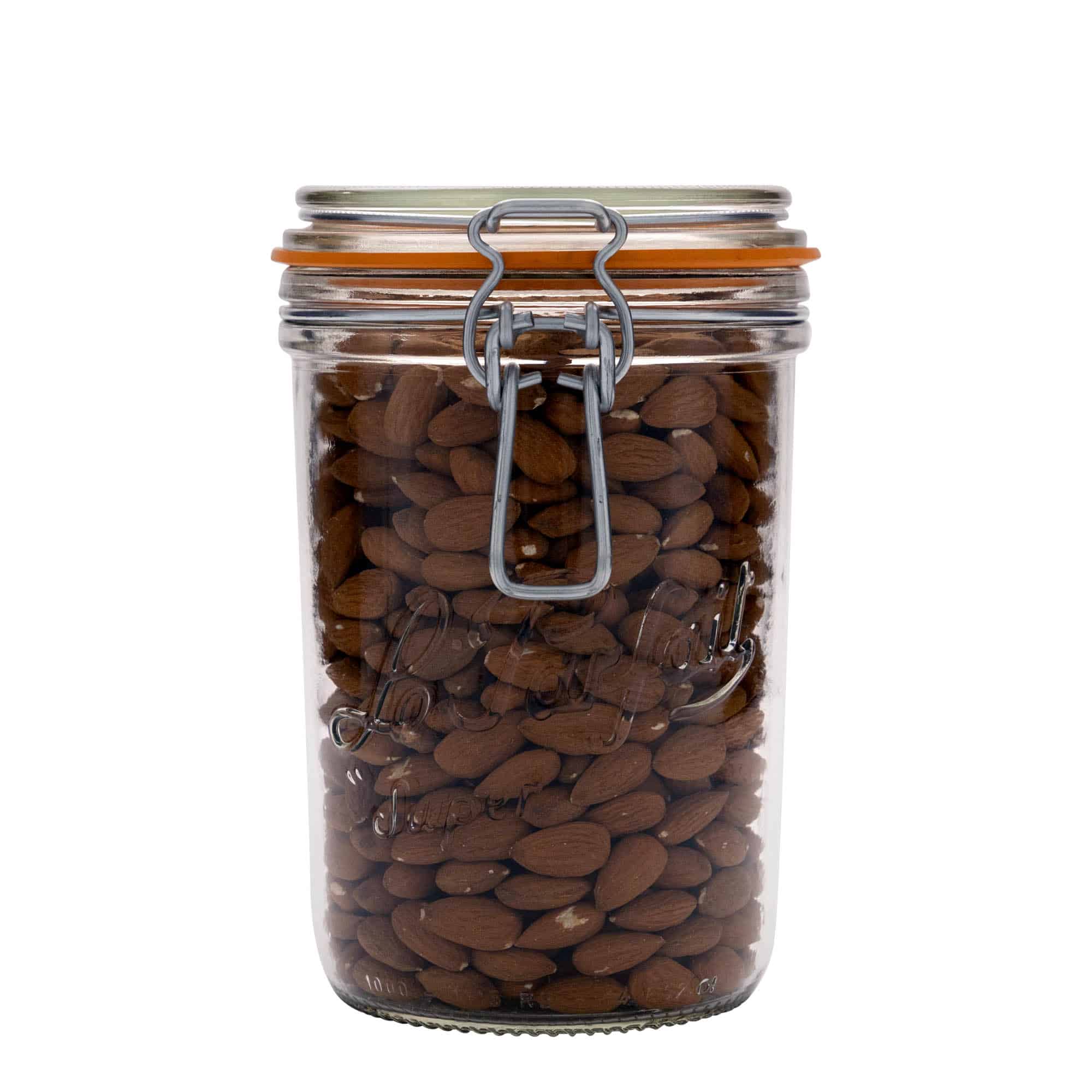 1.000 ml steklen kozarec z žično zaponko 'Le Parfait Super Terrine', odprtina: zapiranje z žično zaponko