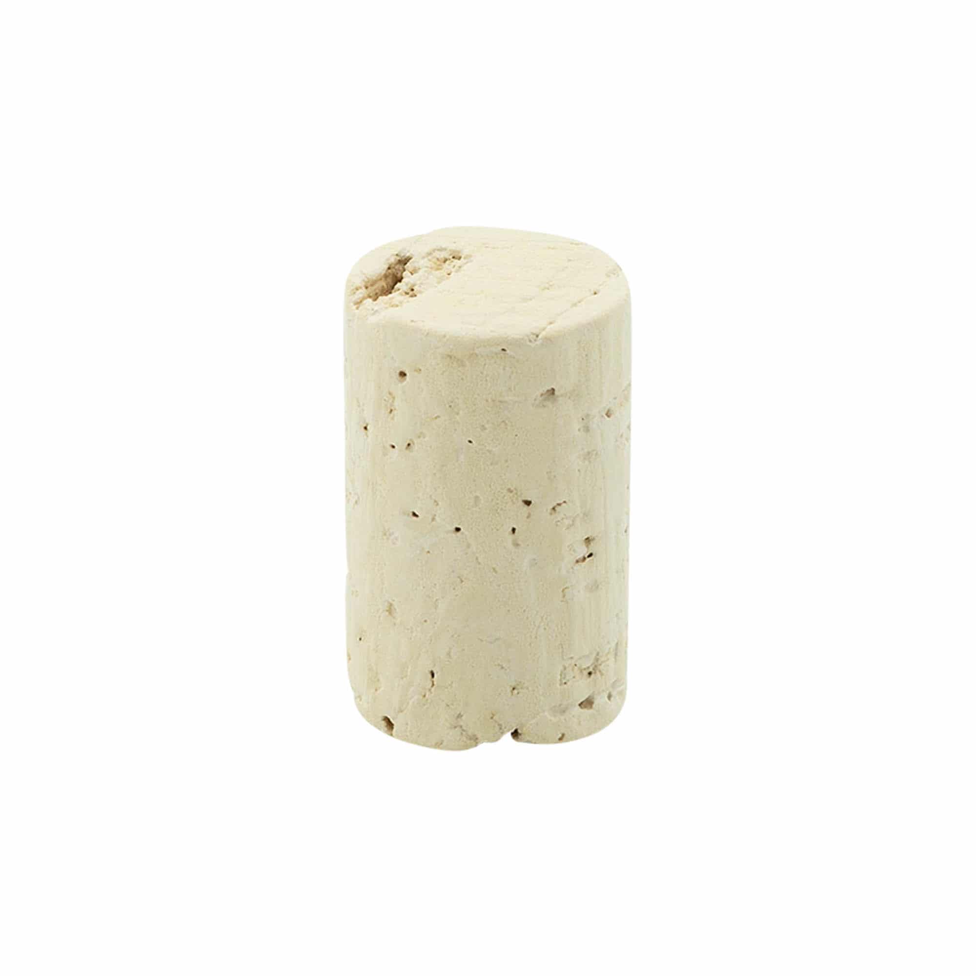 Plutovinast zamašek za vino 24 mm, naravna pluta, bež, za ustje: pluta Plutovinast zamašek za vino 24 mm, naravna pluta, bež, za ustje: pluta