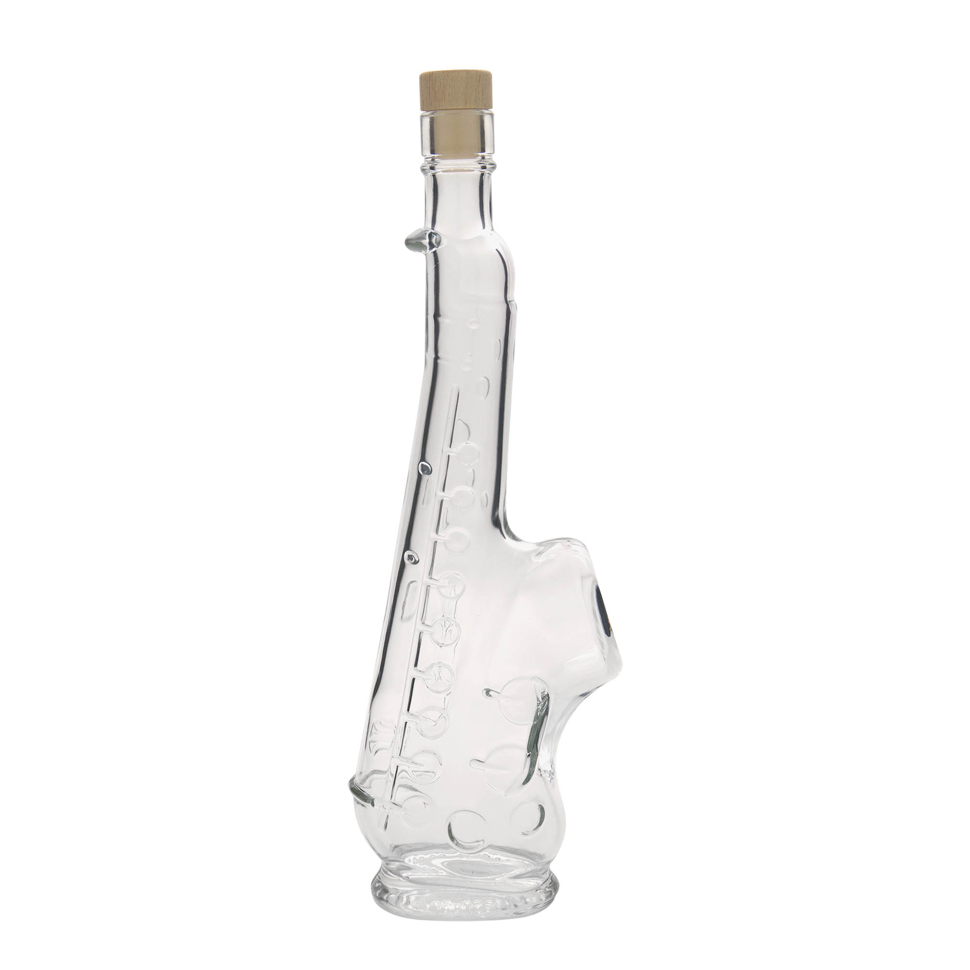 500 ml steklenica 'Saksofon', odprtina: pluta