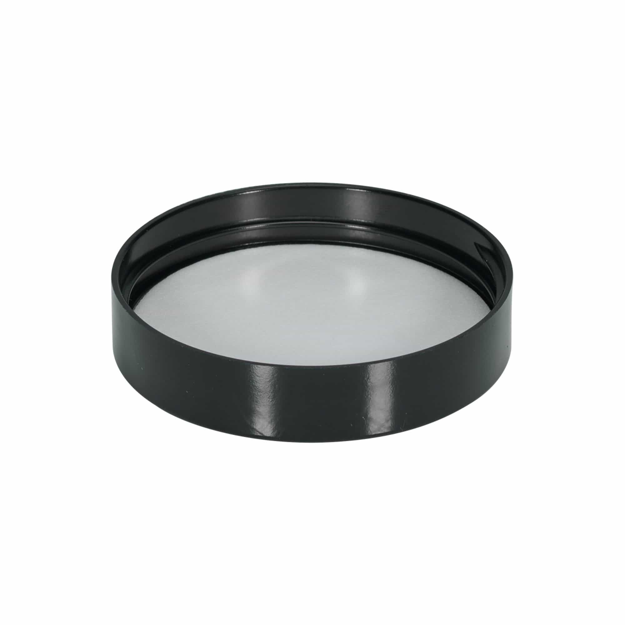 Navojni pokrov za 120 ml 'Brown Line', PP, bela