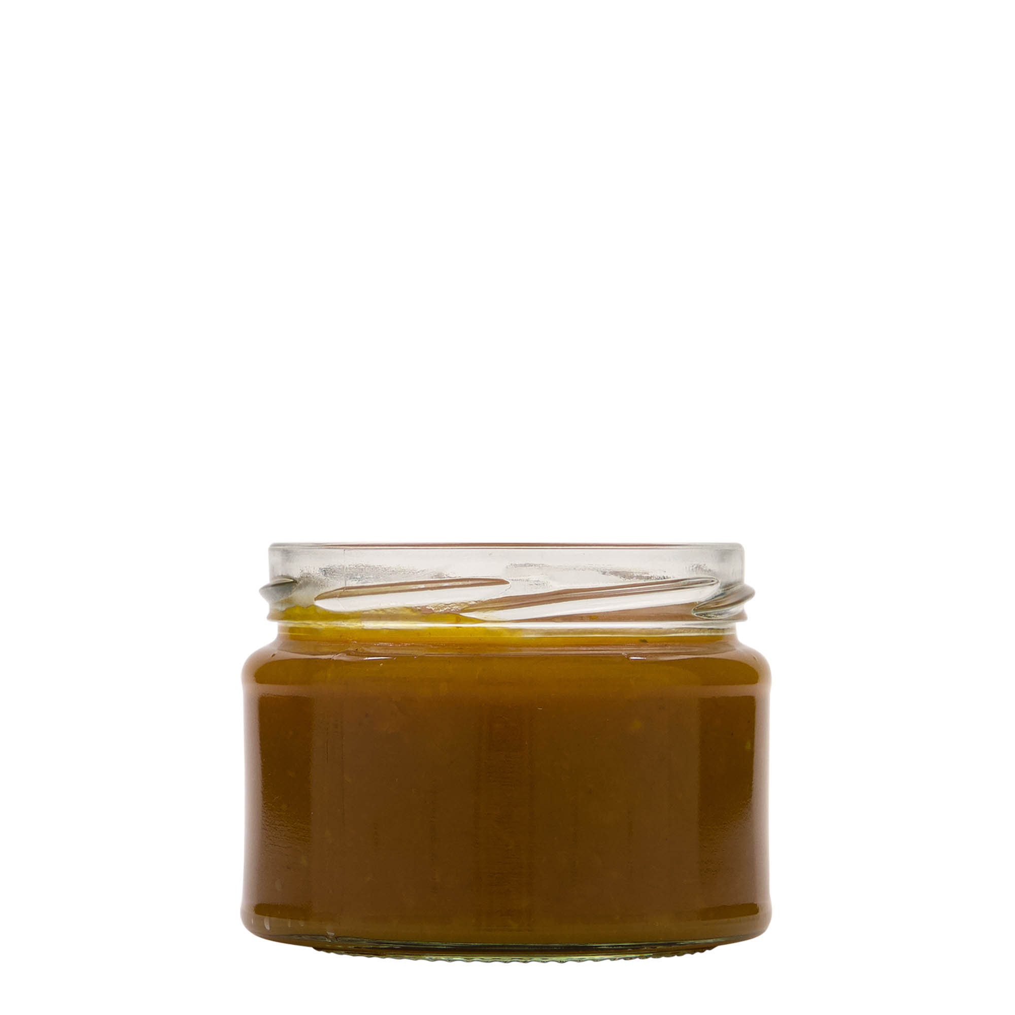 280 ml ploska okrogla steklenica, odprtina: Twist-Off (TO 82)