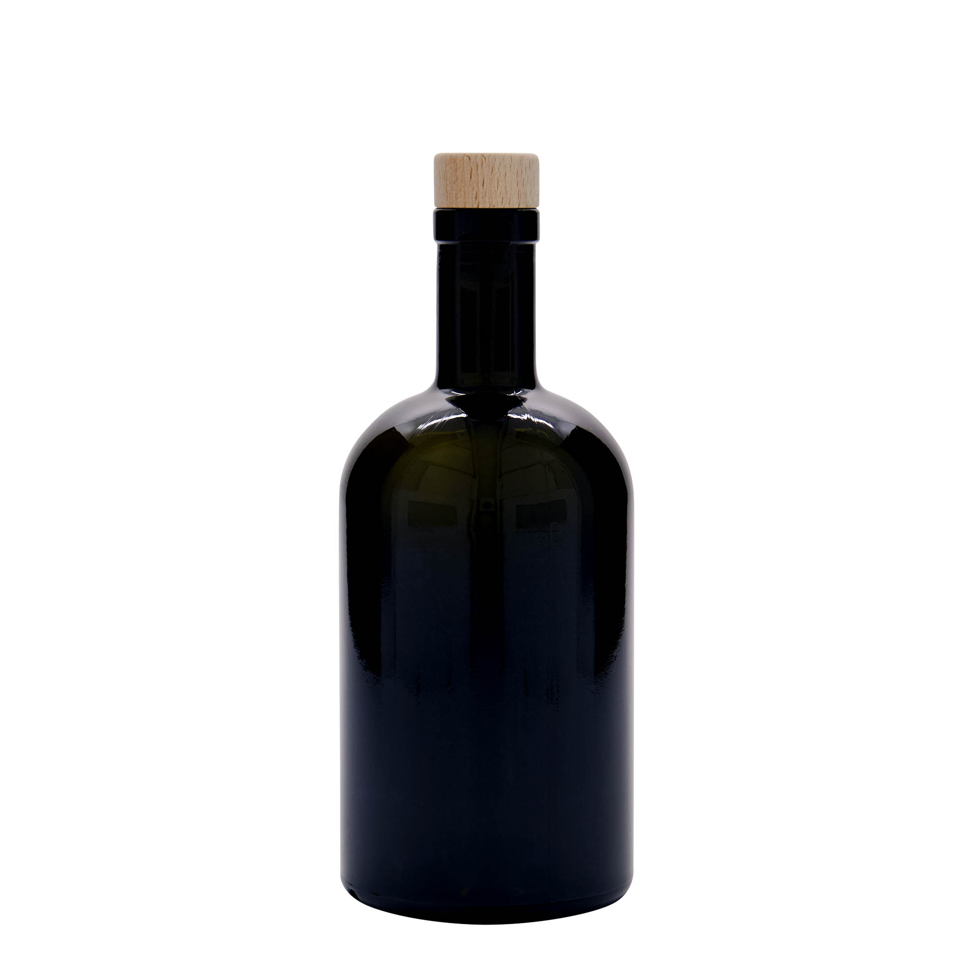 500 ml steklenica 'Farmacia', starozelena, odprtina: pluta 500 ml steklenica 'Farmacia', starozelena, odprtina: pluta