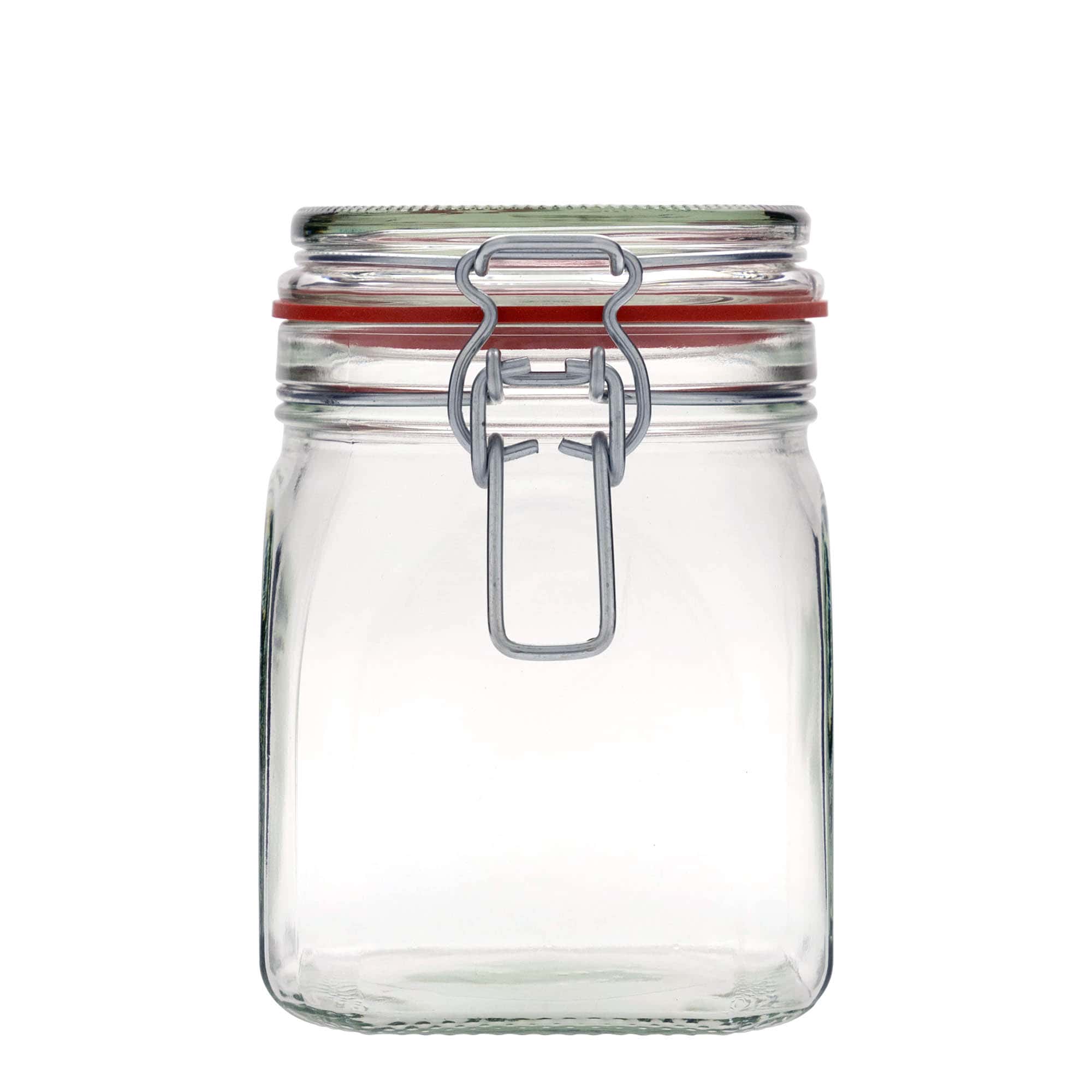 900 ml kozarec s patentom, kvadratni, ustje: zamašek s tesnilom s patentom 900 ml kozarec s patentom, kvadratni, ustje: zamašek s tesnilom s patentom