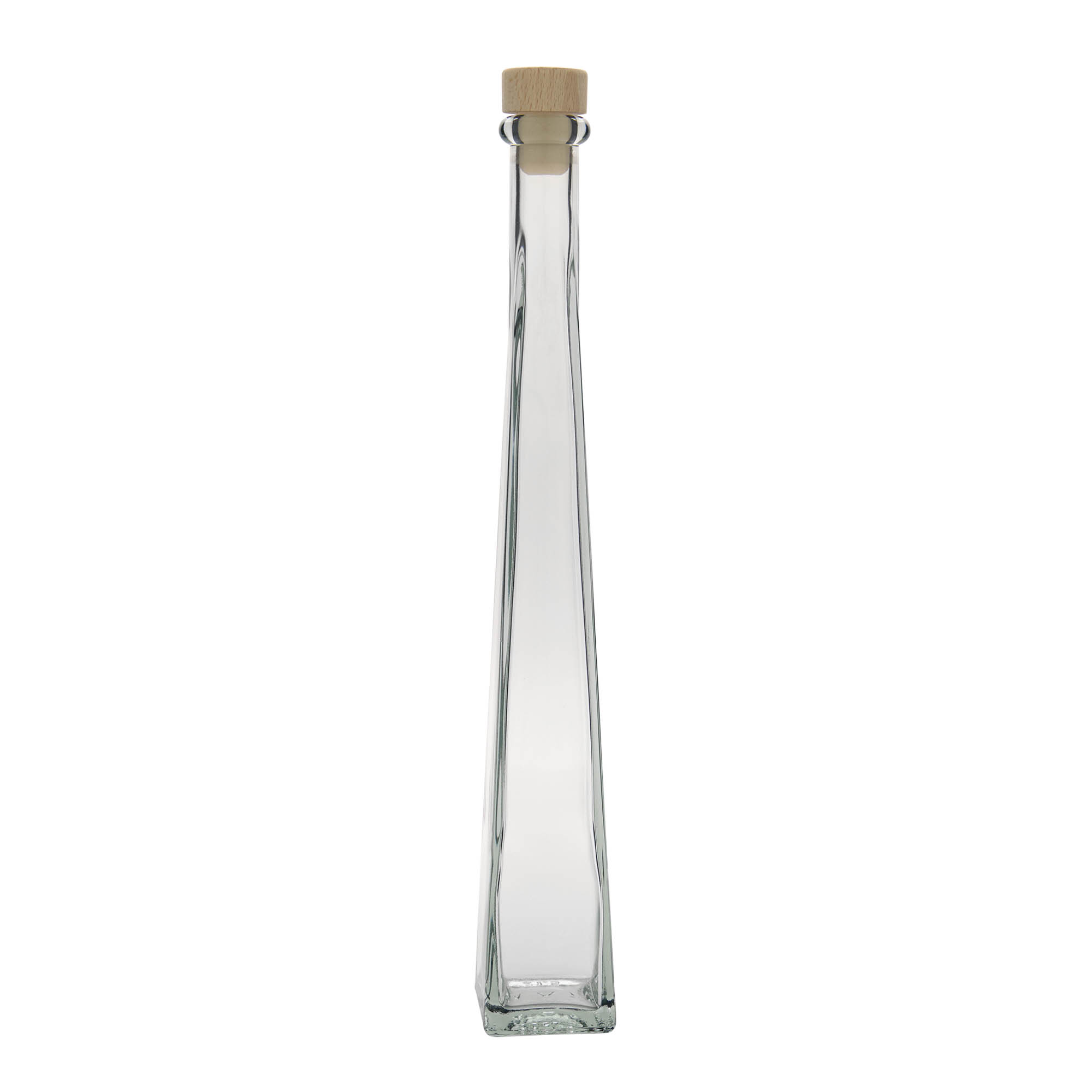 200 ml steklenica 'Dama Quadrato', kvadratna, odprtina: pluta 200 ml steklenica 'Dama Quadrato', kvadratna, odprtina: pluta