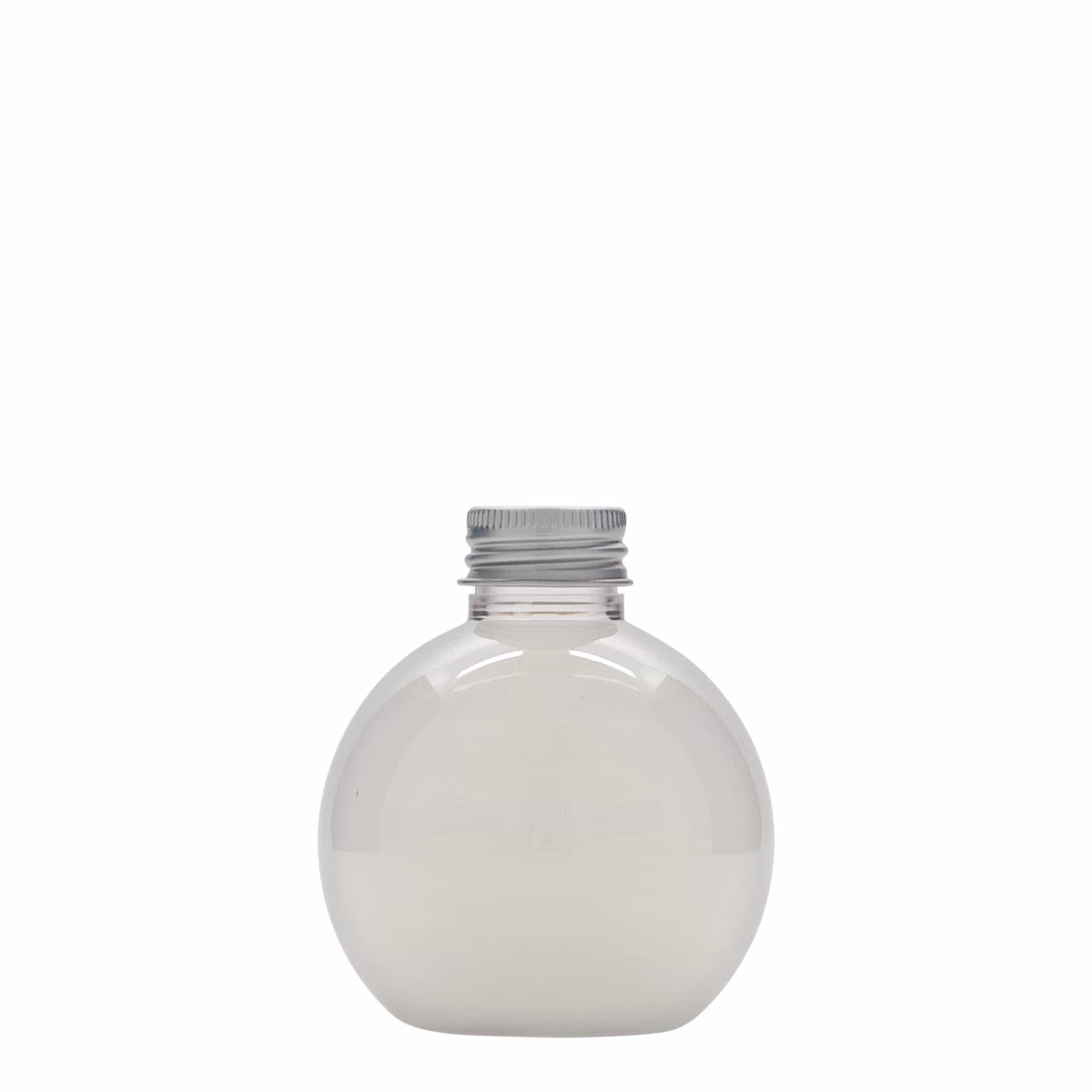 150 ml PET-flaska 'Perry', okrogla, plastika, odprtina: 24/410