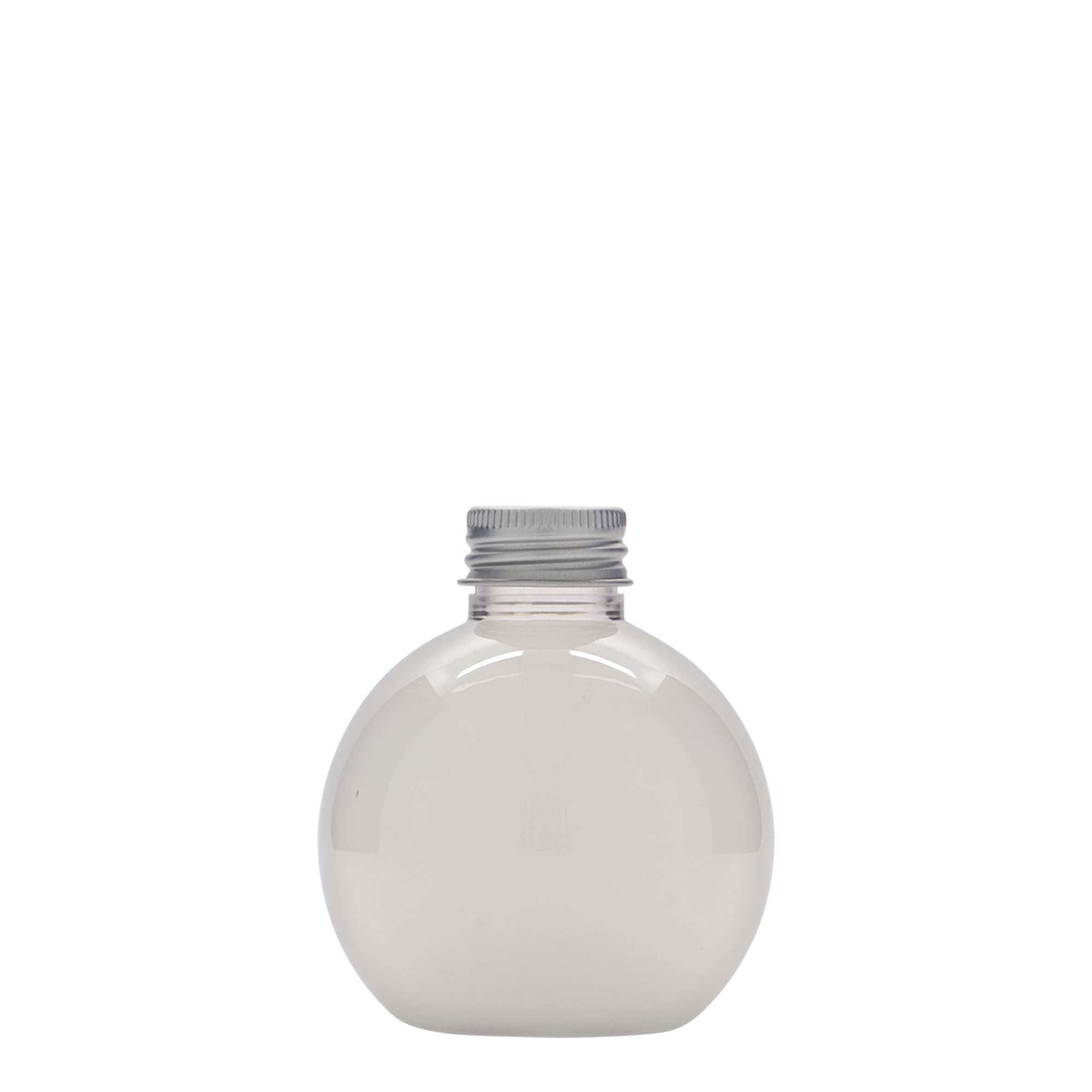 150 ml PET-flaska 'Perry', okrogla, plastika, odprtina: 24/410