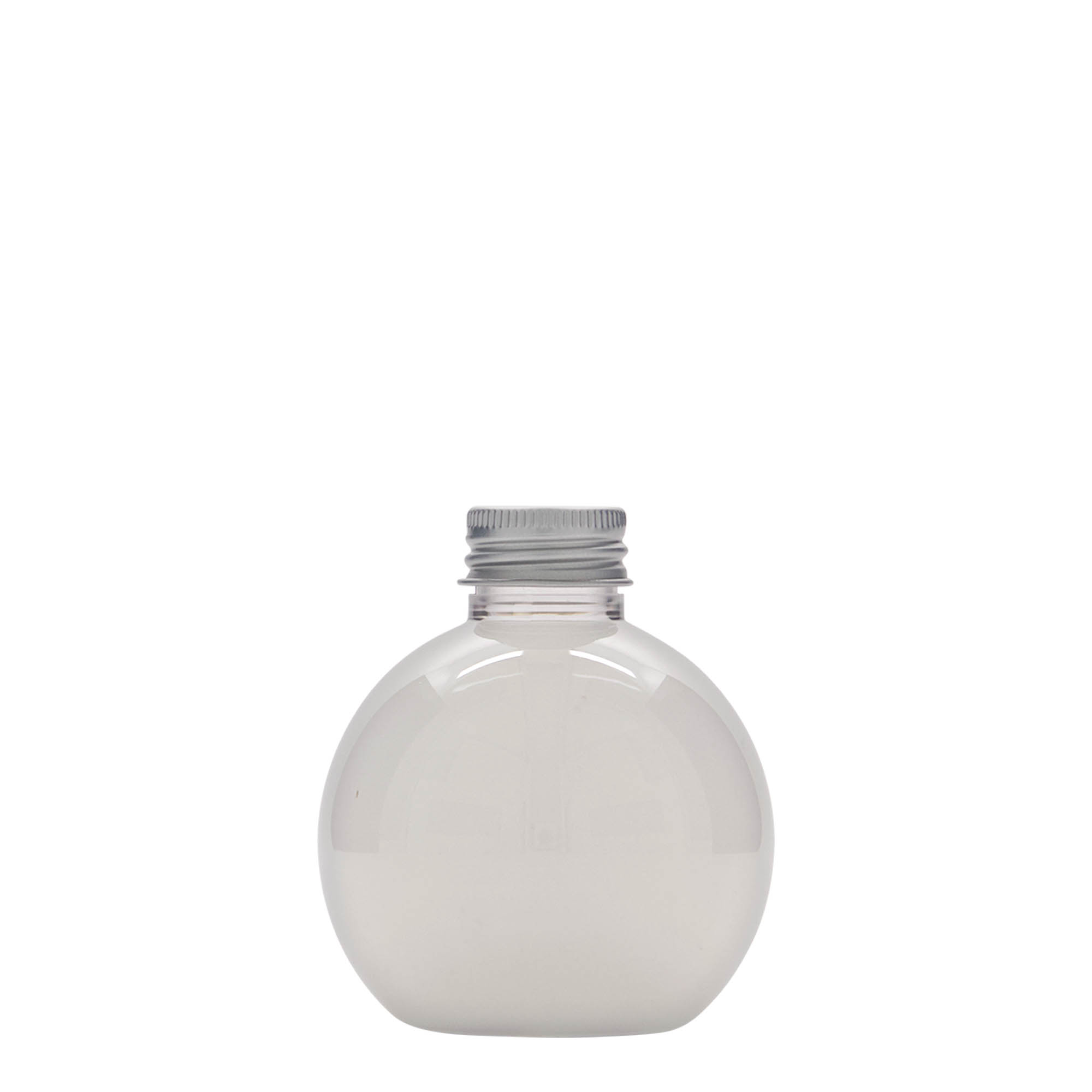 150 ml PET-flaska 'Perry', okrogla, plastika, odprtina: 24/410