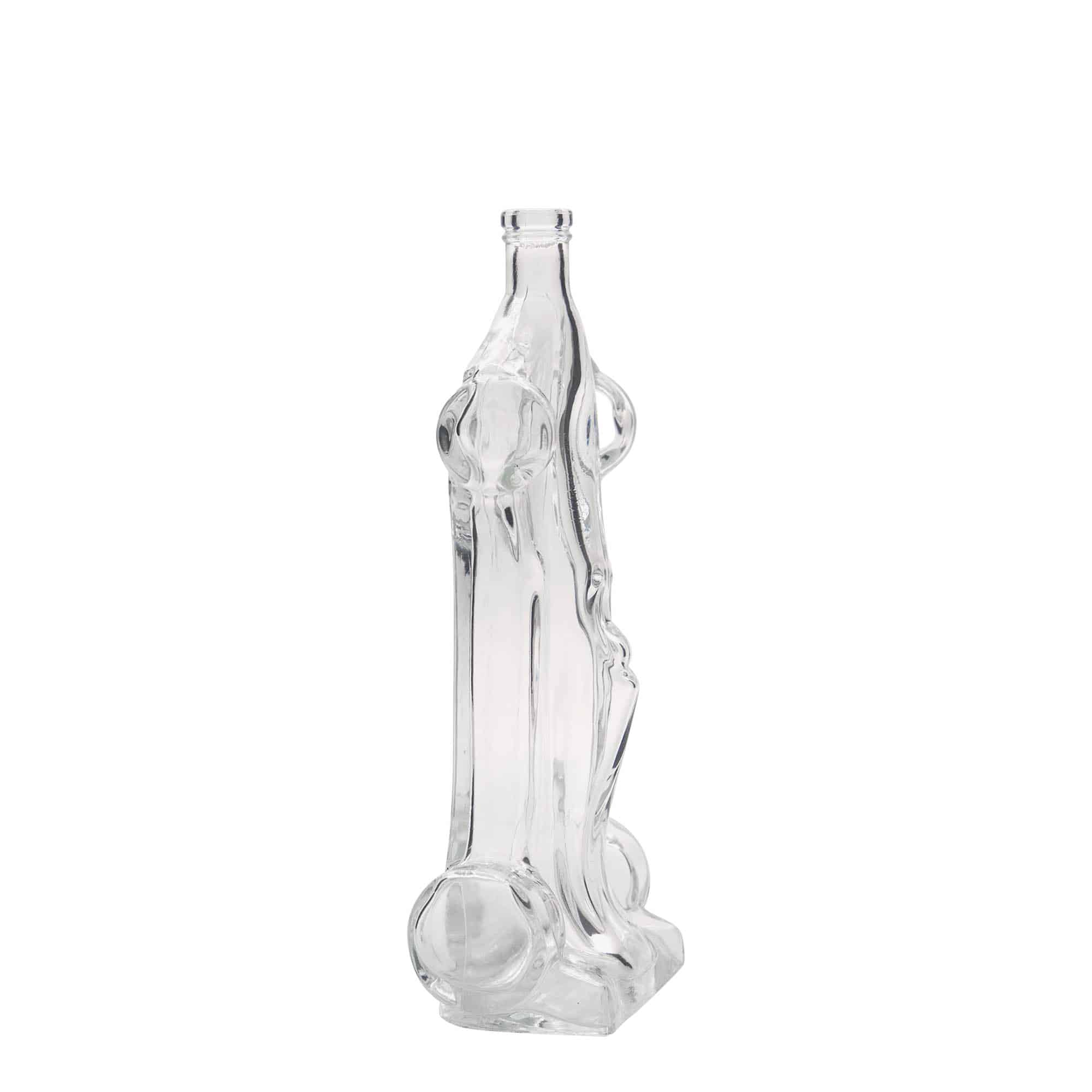 200 ml steklena steklenica »Dirkalni avtomobil«, ustje: pluta