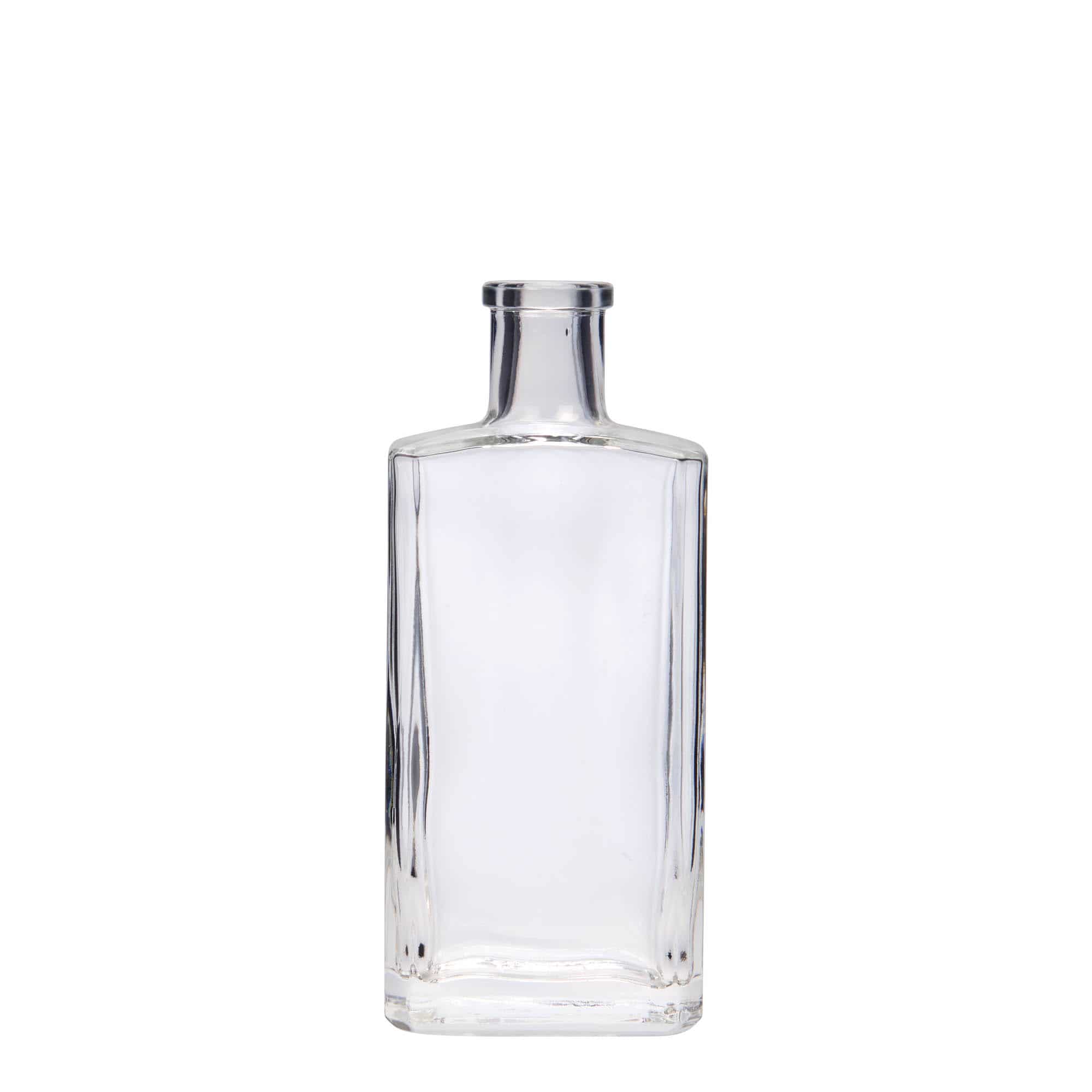 200 ml steklena steklenica »Shiny«, pravokotna, ustje: pluta 200 ml steklena steklenica »Shiny«, pravokotna, ustje: pluta