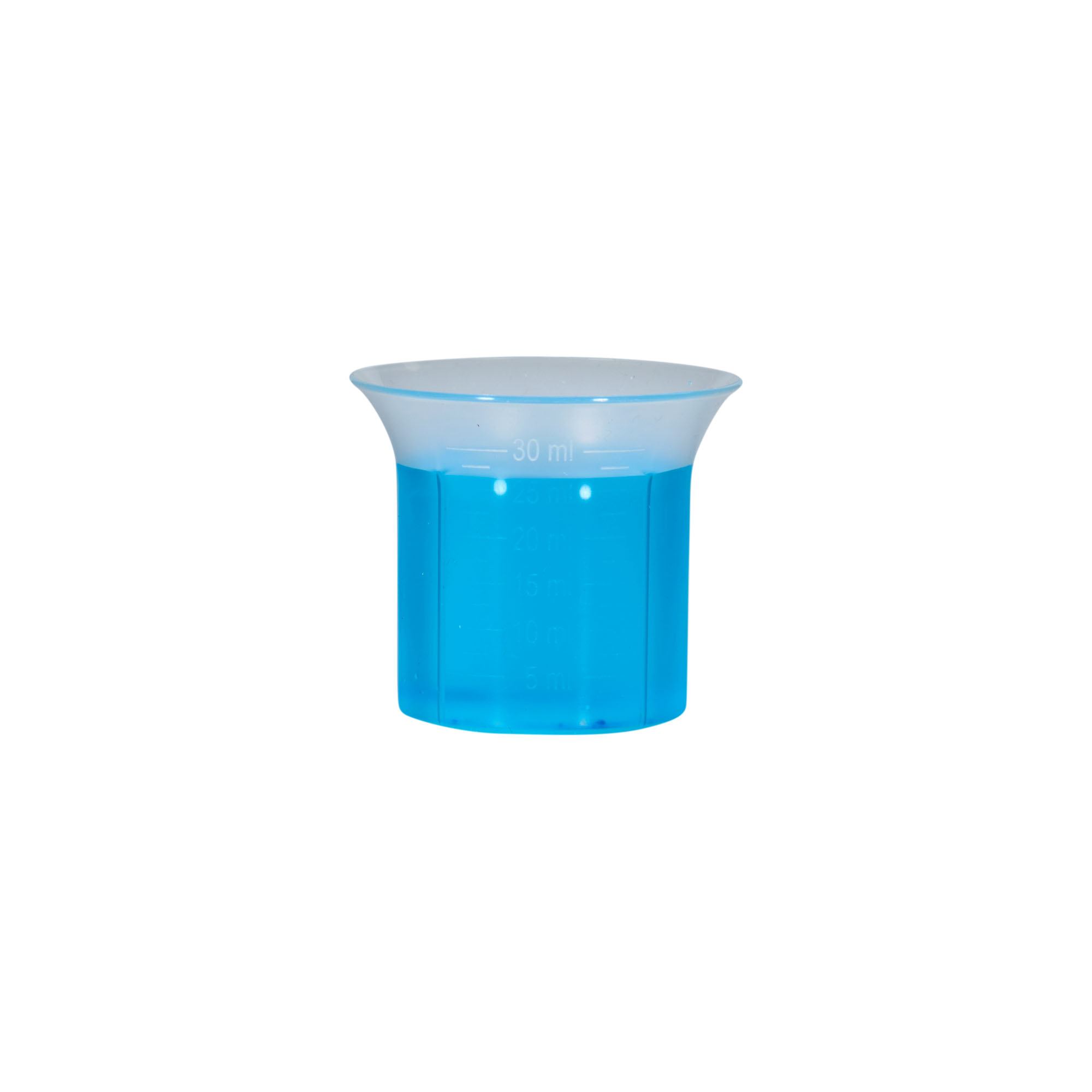 Merilni vrček 5-30 ml, PP-plastika Merilni vrček 5-30 ml, PP-plastika