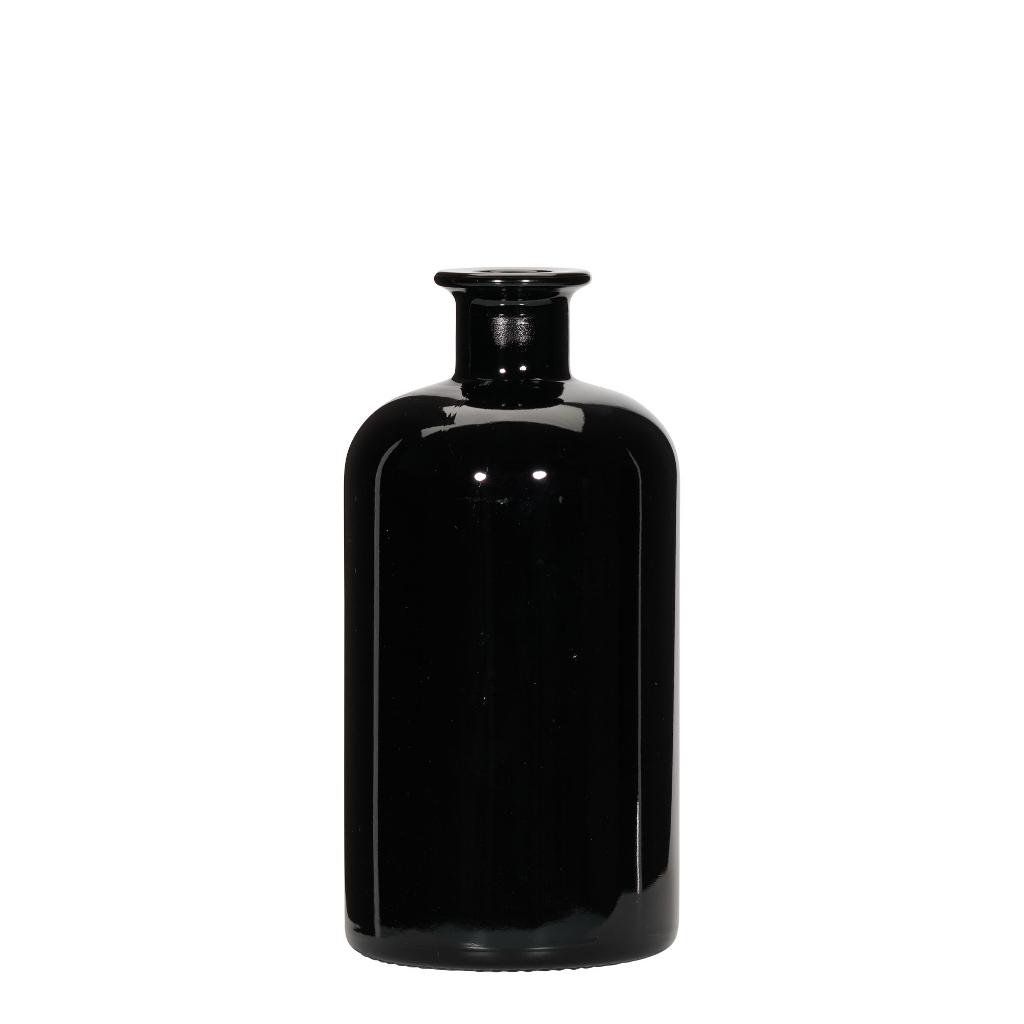 500 ml steklena steklenica, lekarniška, črna, odprtina: pluta 500 ml steklena steklenica, lekarniška, črna, odprtina: pluta