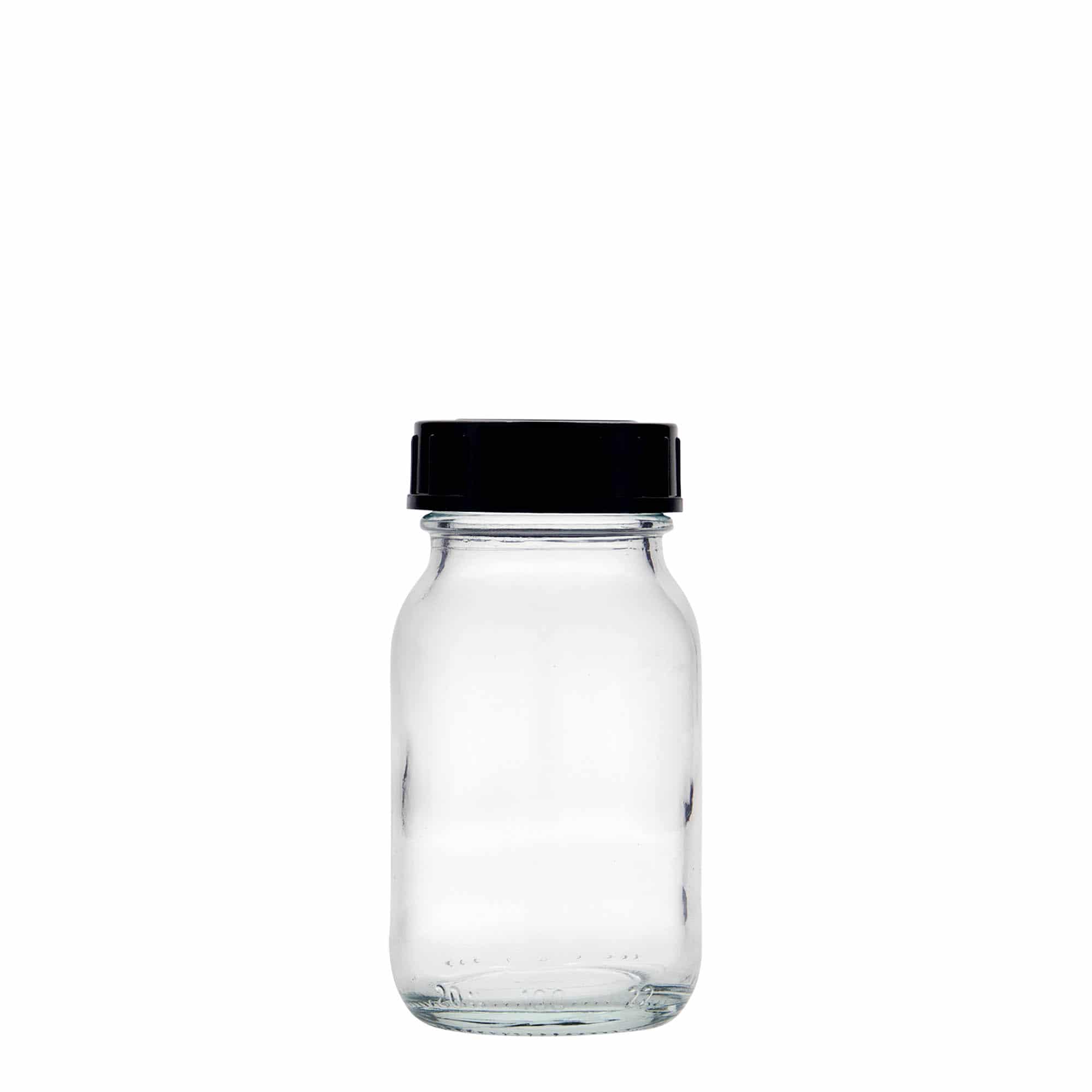 100 ml steklenica z dolgim grlom, ustje: DIN 40