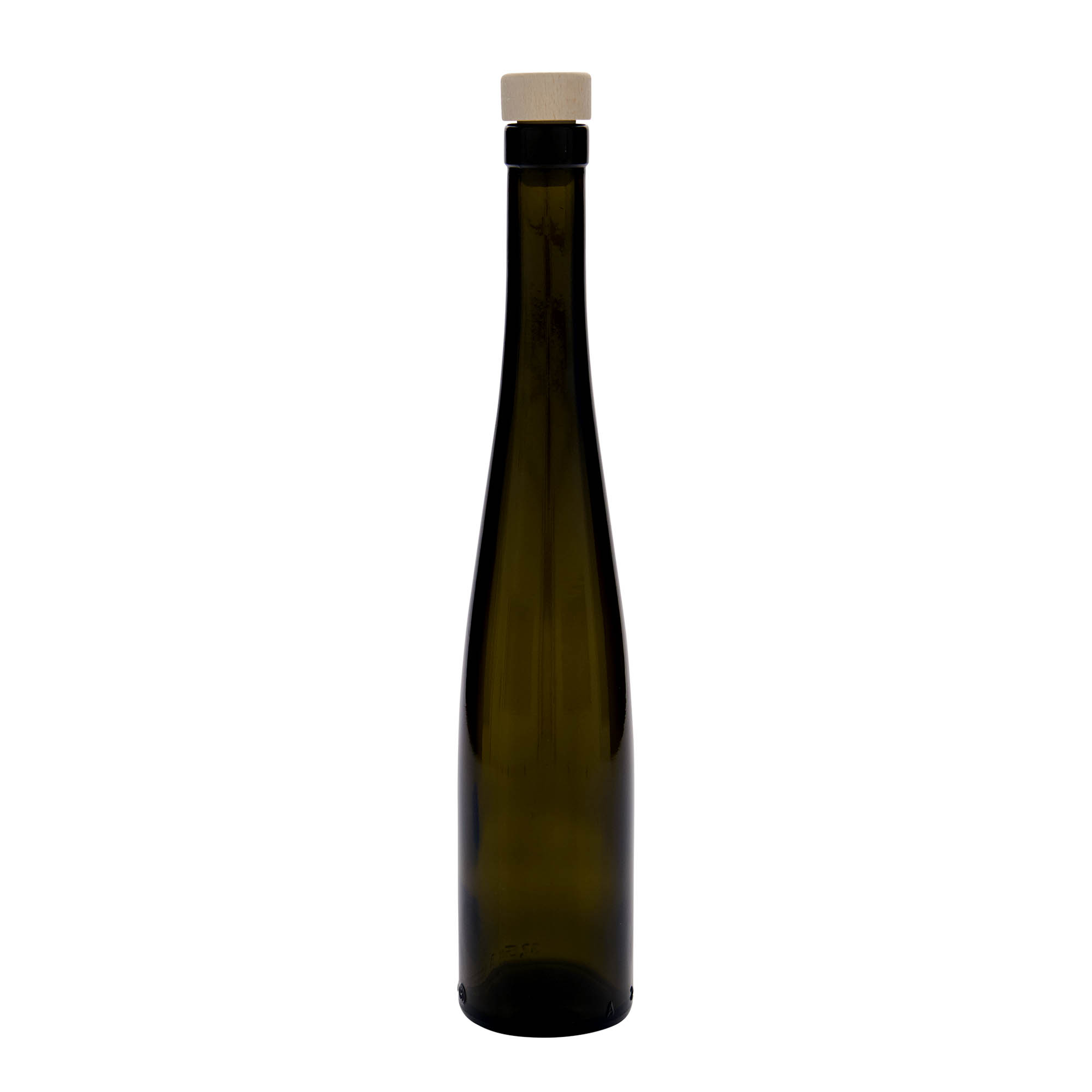 375 ml steklenica 'Weinschlegel', antikno zelena, odprtina: pluta
