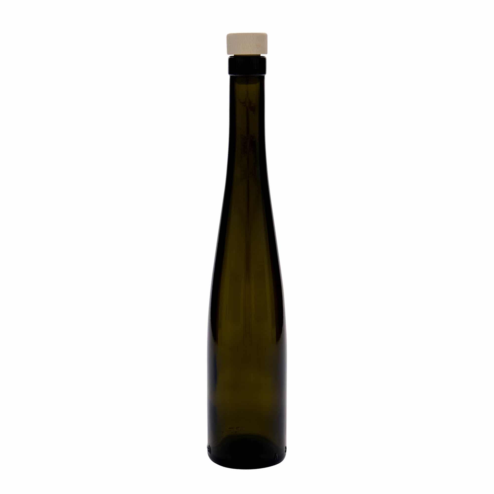 375 ml steklenica 'Weinschlegel', antikno zelena, odprtina: pluta