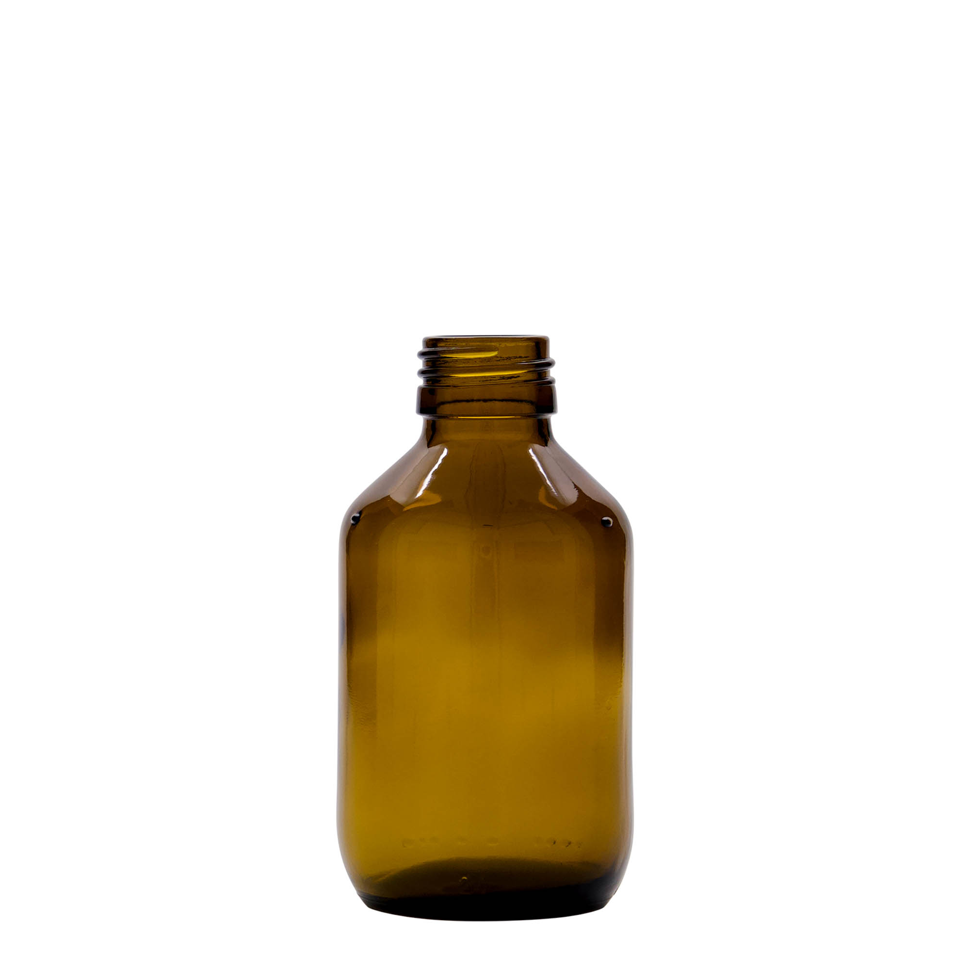 150 ml medicinska steklenička, rjava, steklo, odprtina: PP 28 150 ml medicinska steklenička, rjava, steklo, odprtina: PP 28