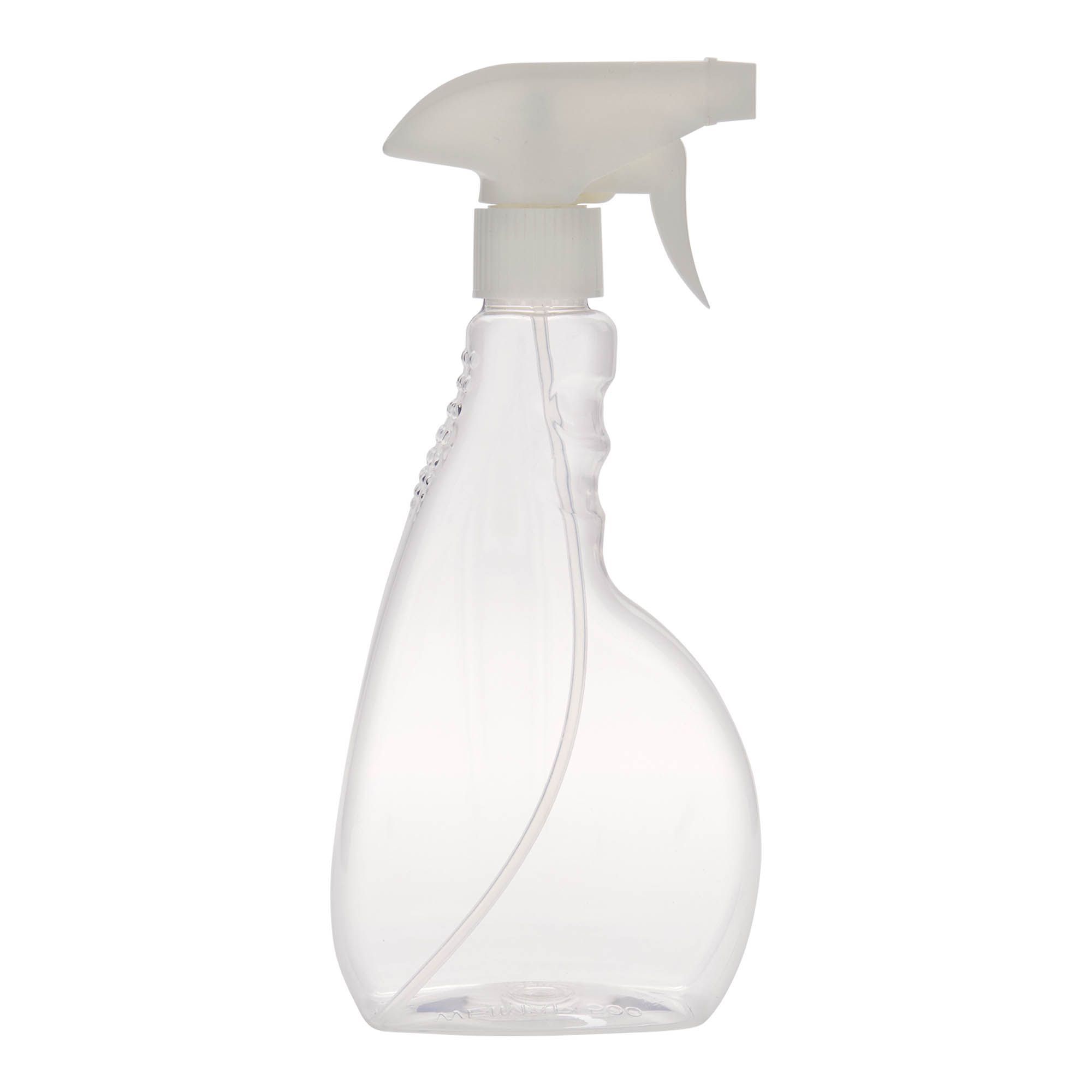 500 ml PET razpršilna steklenička 'Piccobello', pravokotna, plastika, odprtina: navojni pokrovček