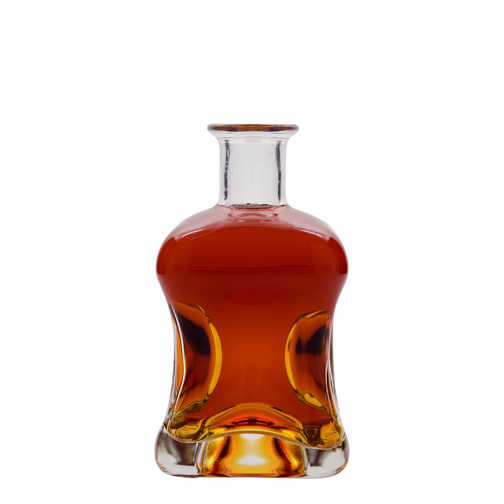 500 ml steklena steklenica »Dublin«, kvadratna, ustje: pluta